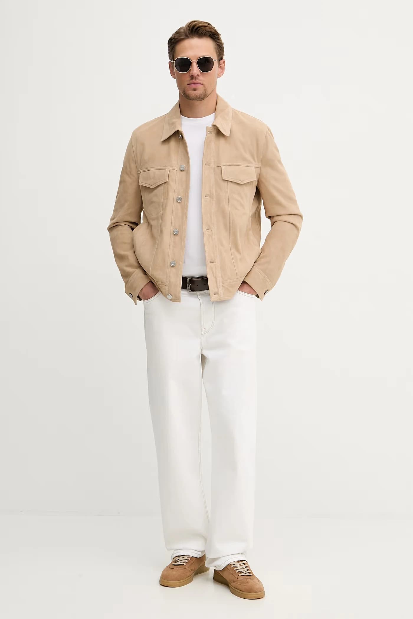 Мужская замшевая куртка - фото 2