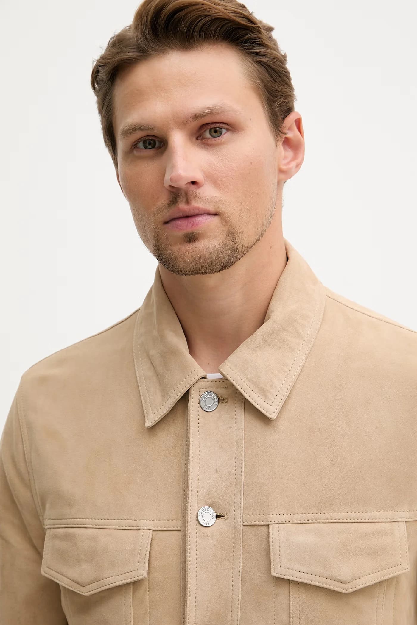 Мужская замшевая куртка - фото 4