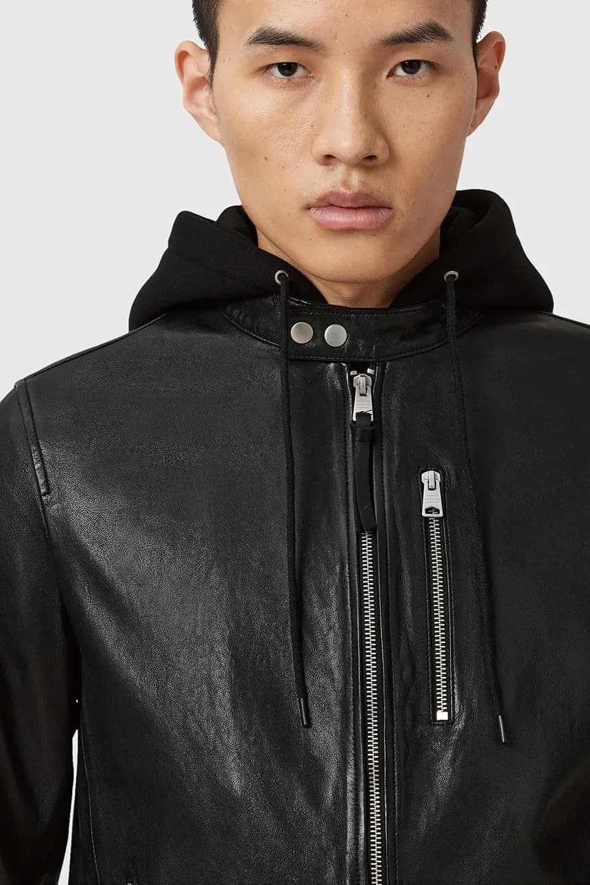 ЭШТОН кожаная куртка - фото 2