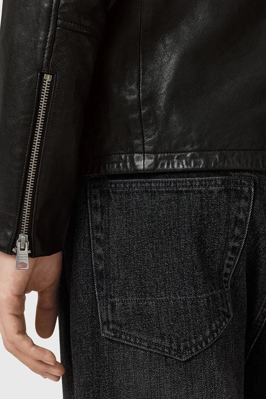 ЭШТОН кожаная куртка - фото 4