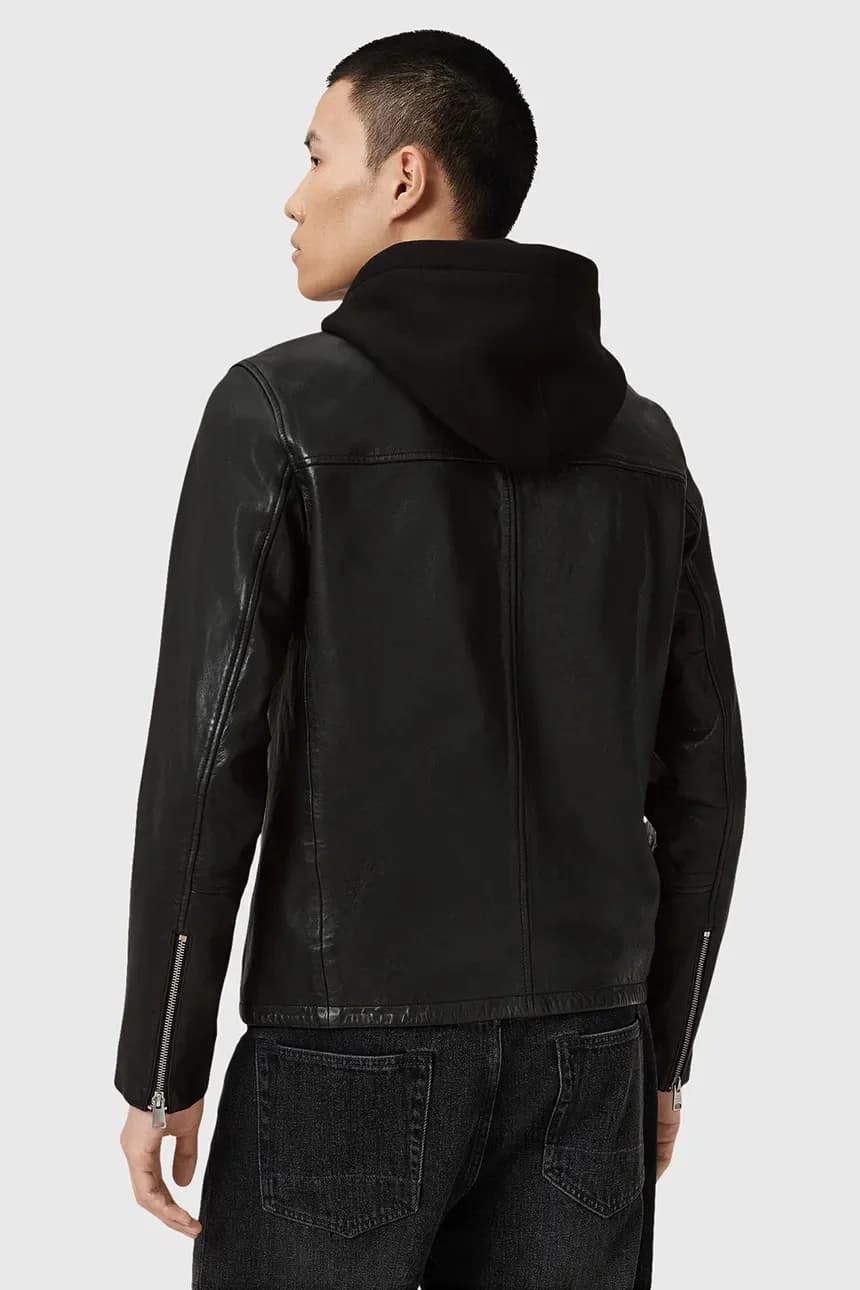 ЭШТОН кожаная куртка - фото 5