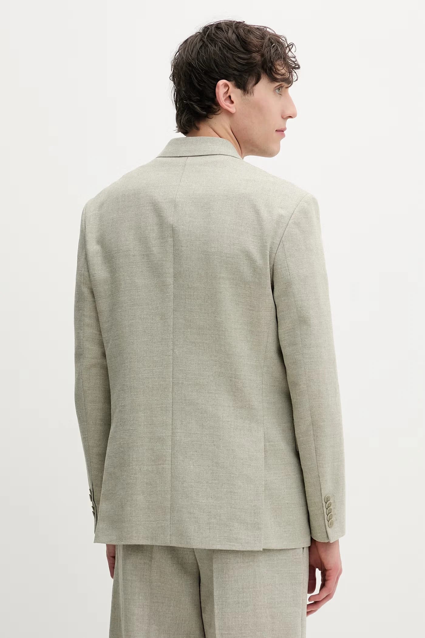 Мужская льняная куртка Karlo253F1X - фото 3