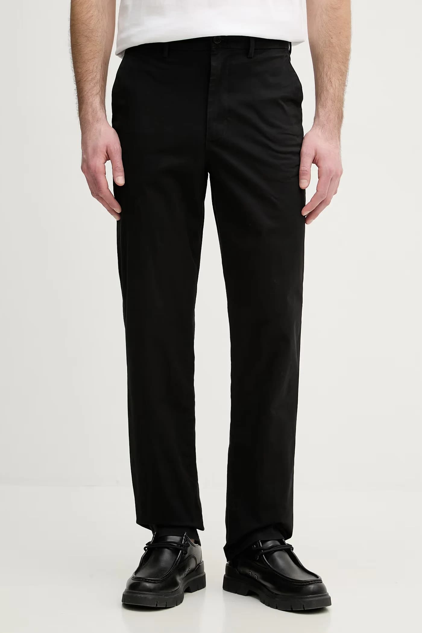 Мужские чиносы из хлопка с эластаном