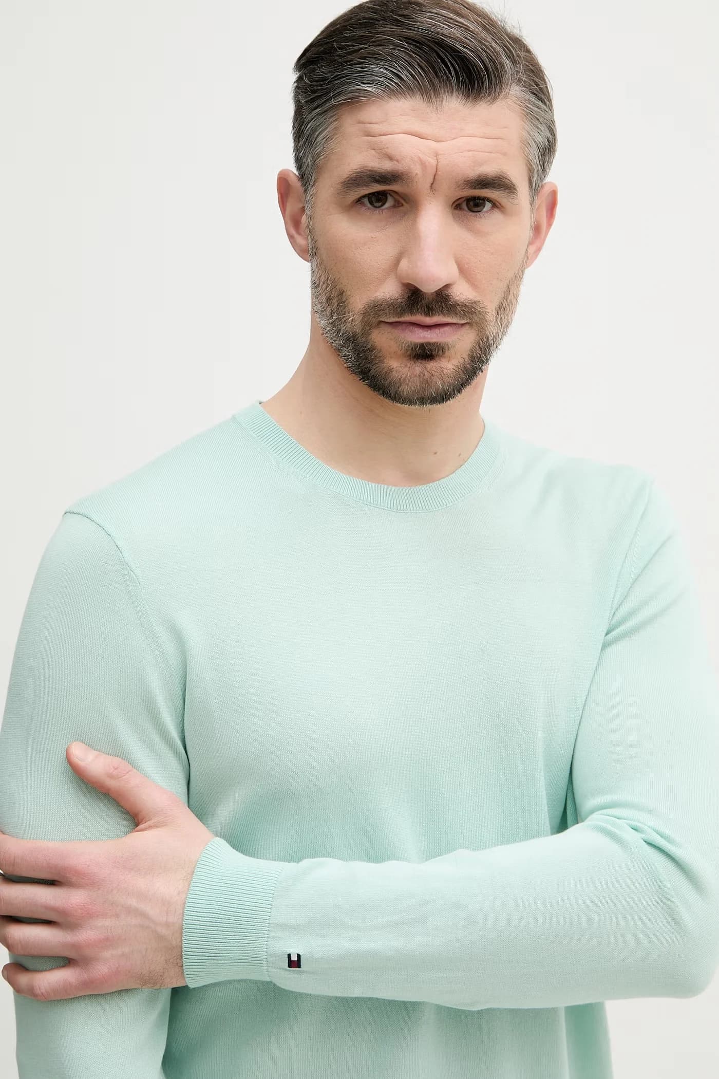 Мужской хлопковый свитер НЬЮ-ЙОРК - фото 4