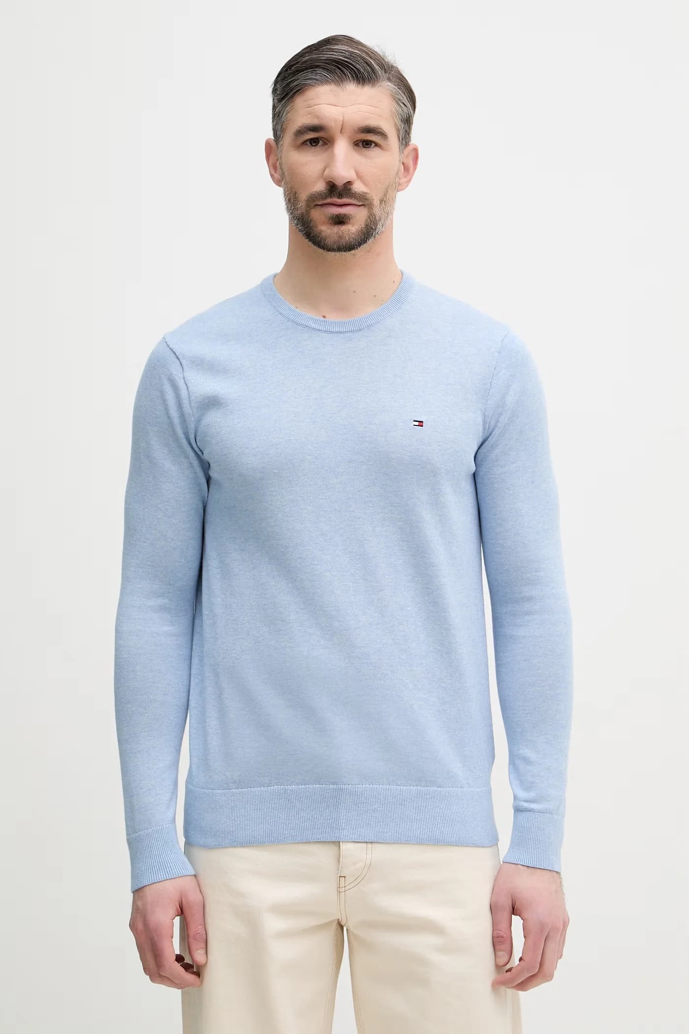 Мужской хлопковый свитер