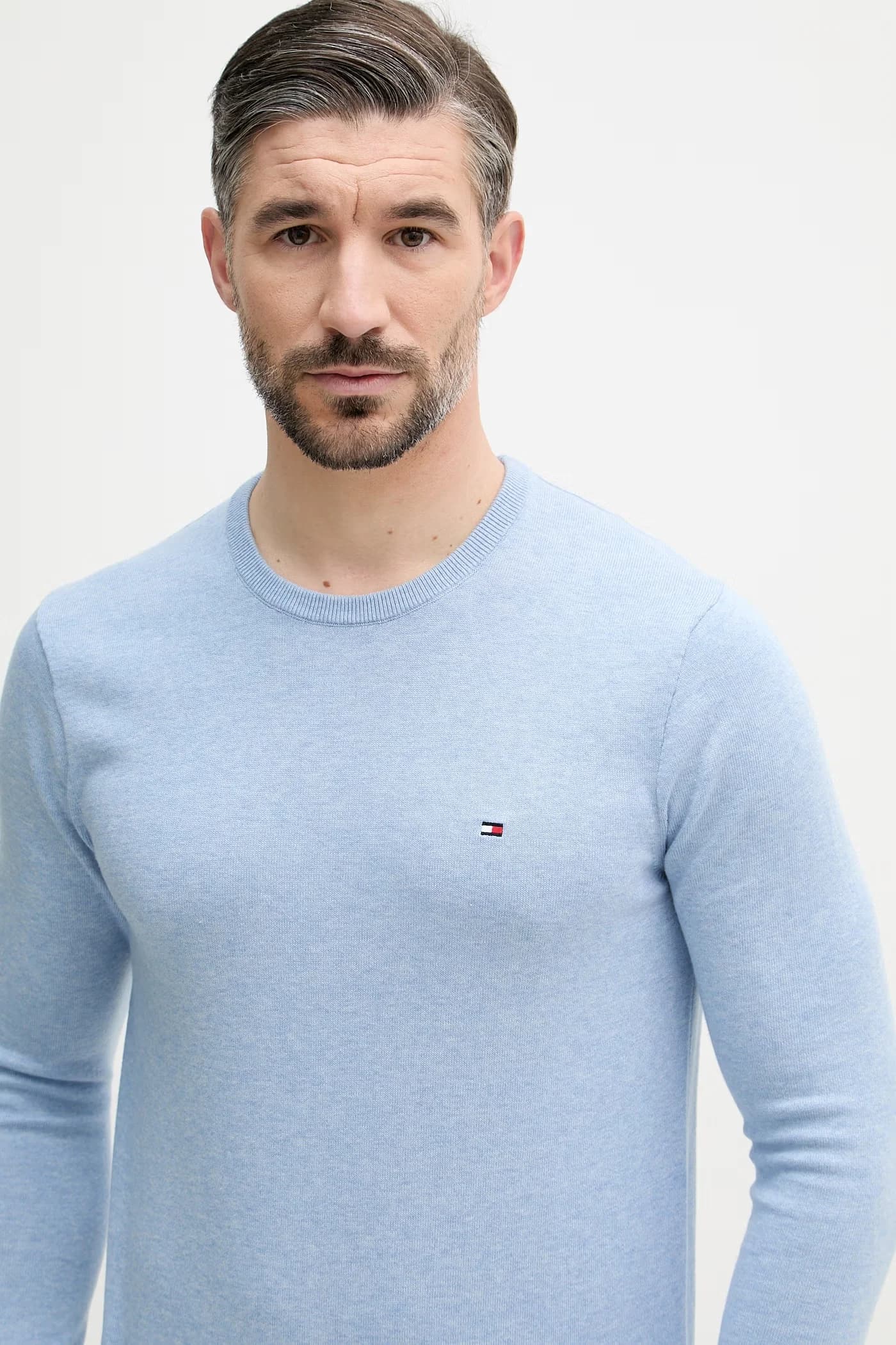 Мужской хлопковый свитер - фото 4