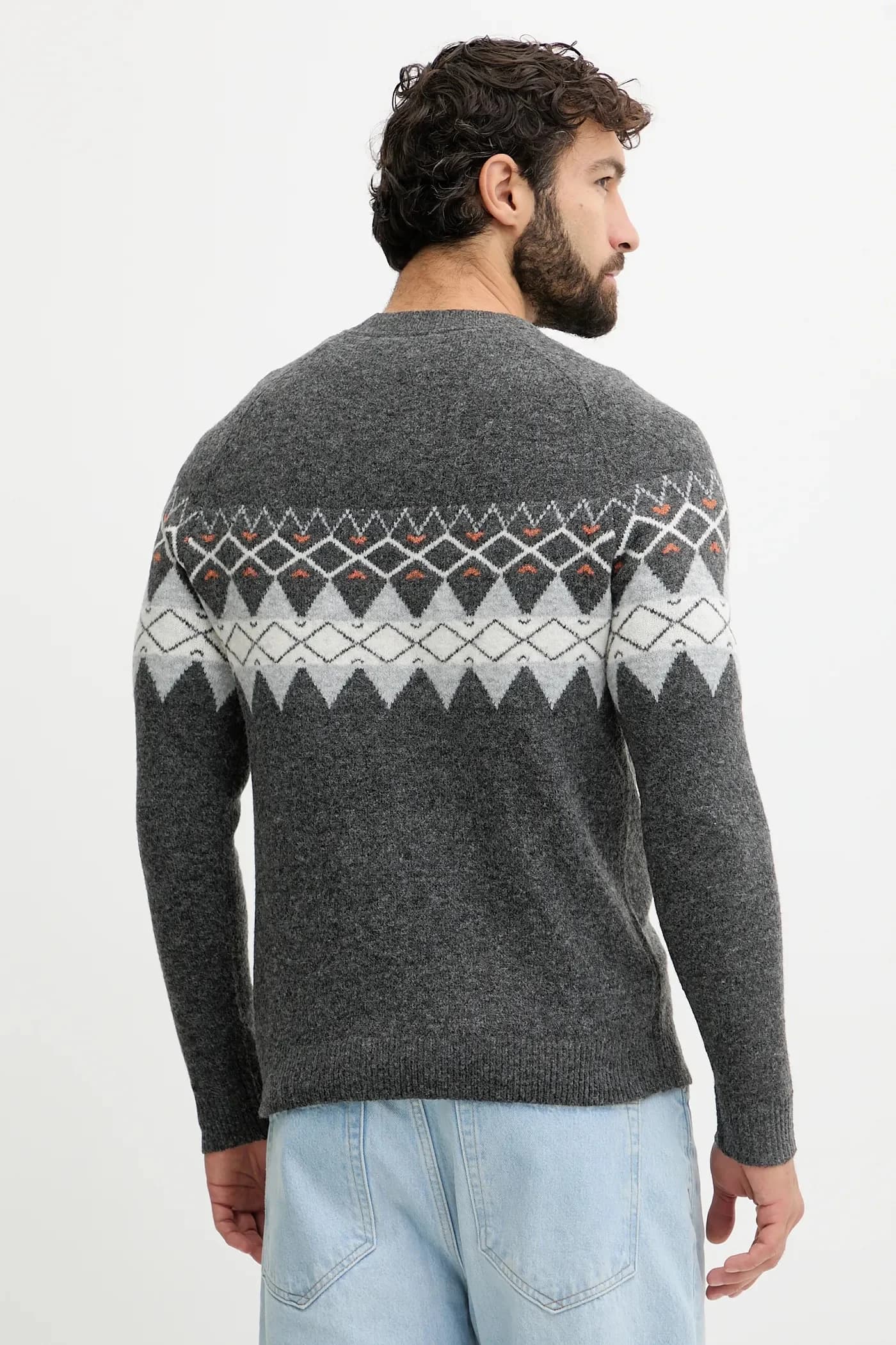 Свитер из смесовой шерсти - фото 3