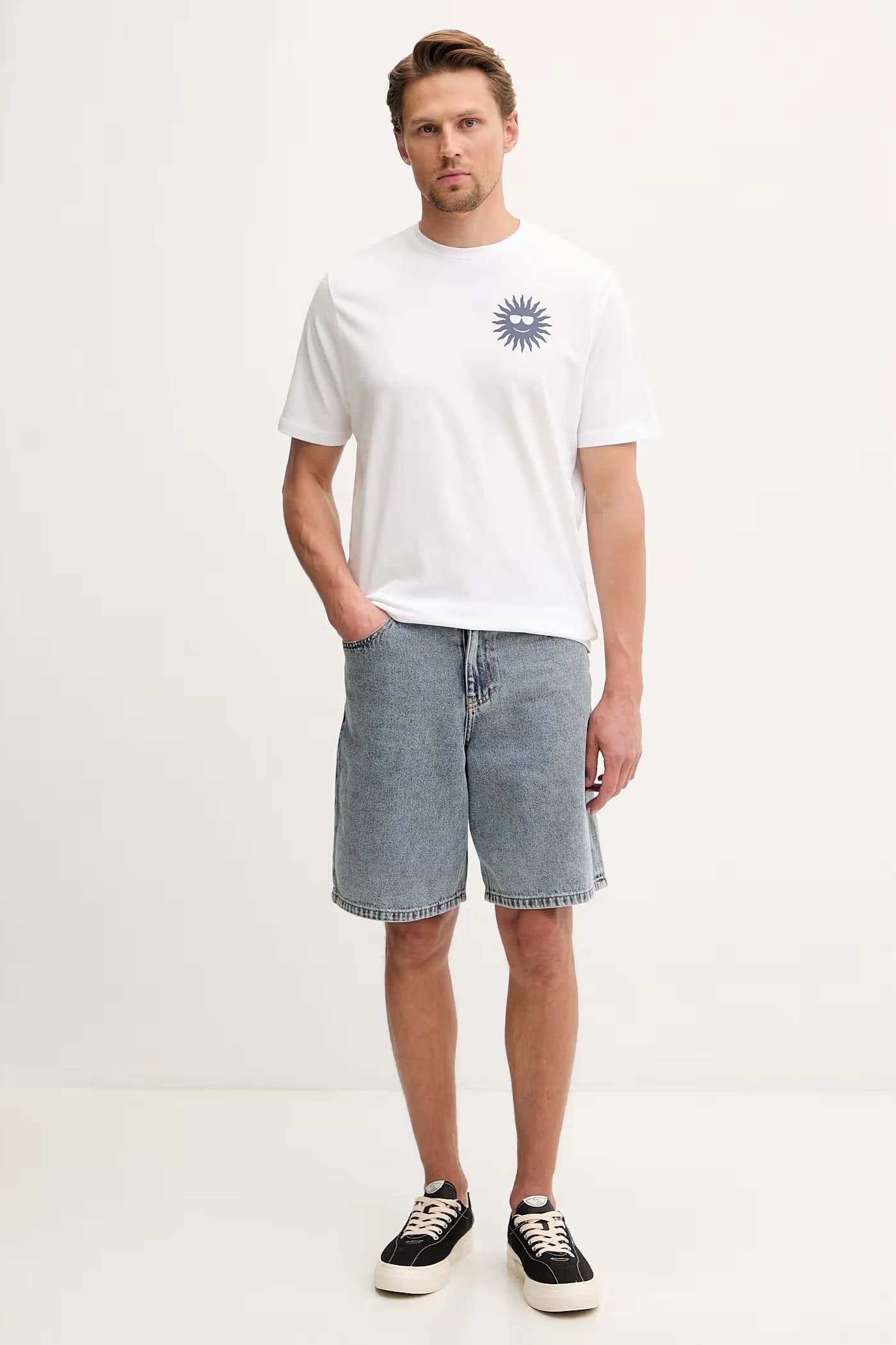 Мужская хлопковая футболка - фото 2