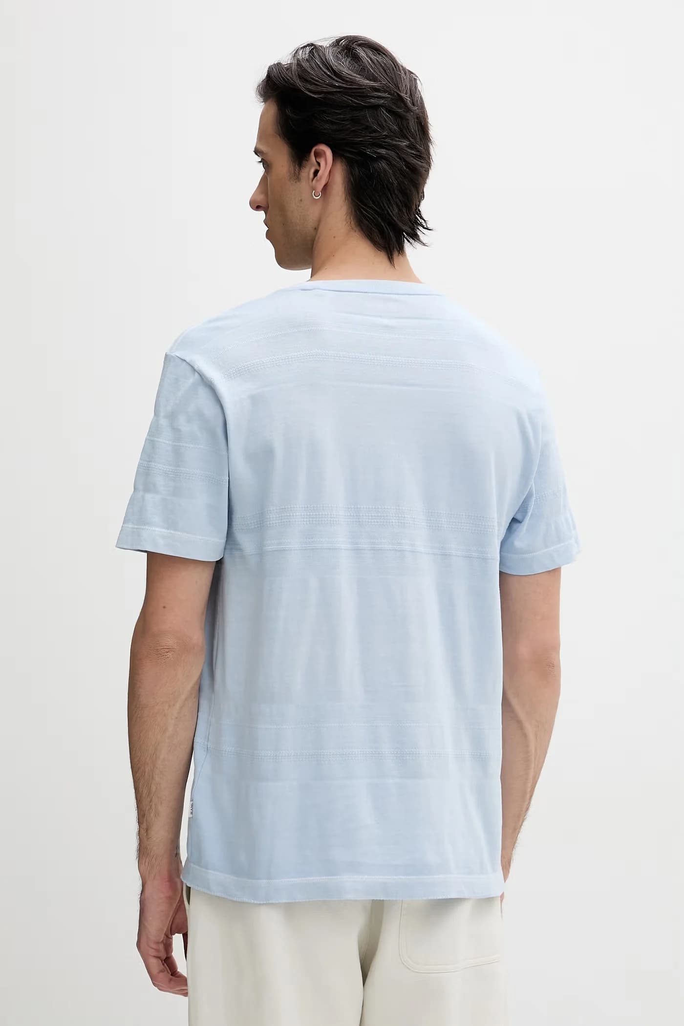 Базовая мужская хлопковая футболка - фото 3