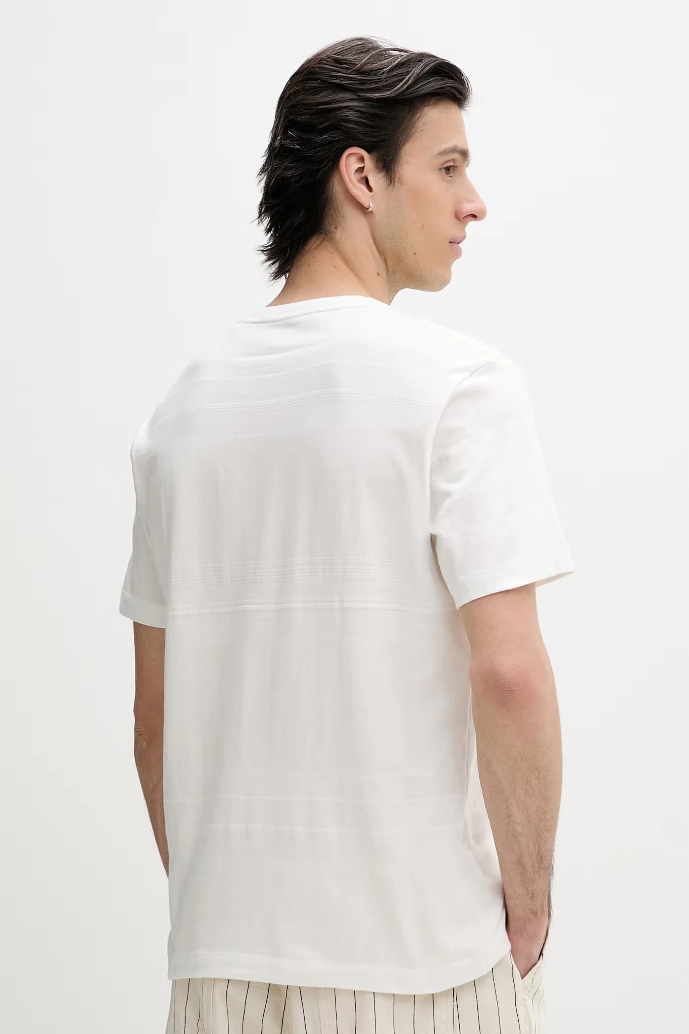 Базовая мужская хлопковая футболка - фото 3