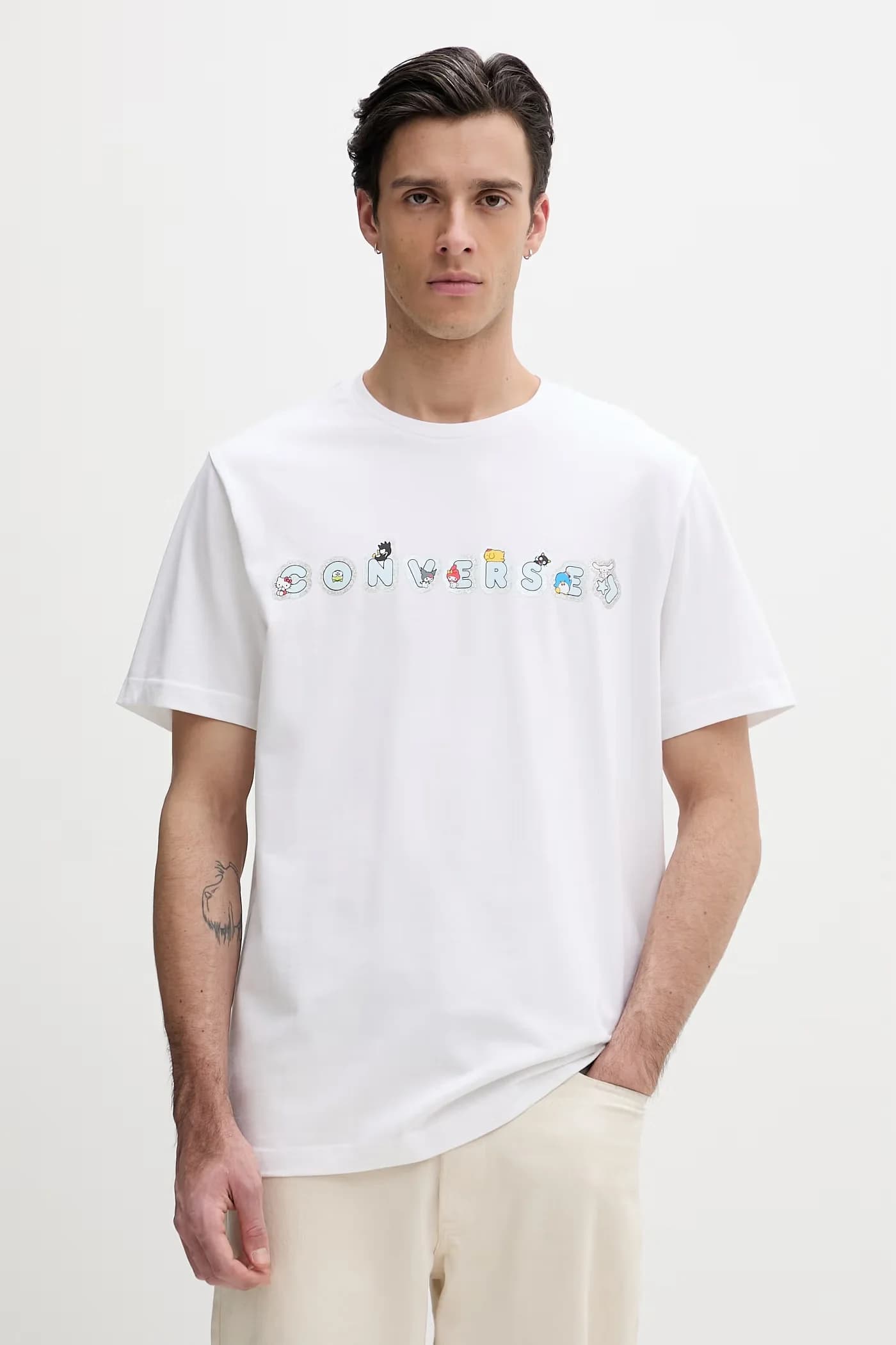 Базовая хлопковая футболка x HELLO KITTY