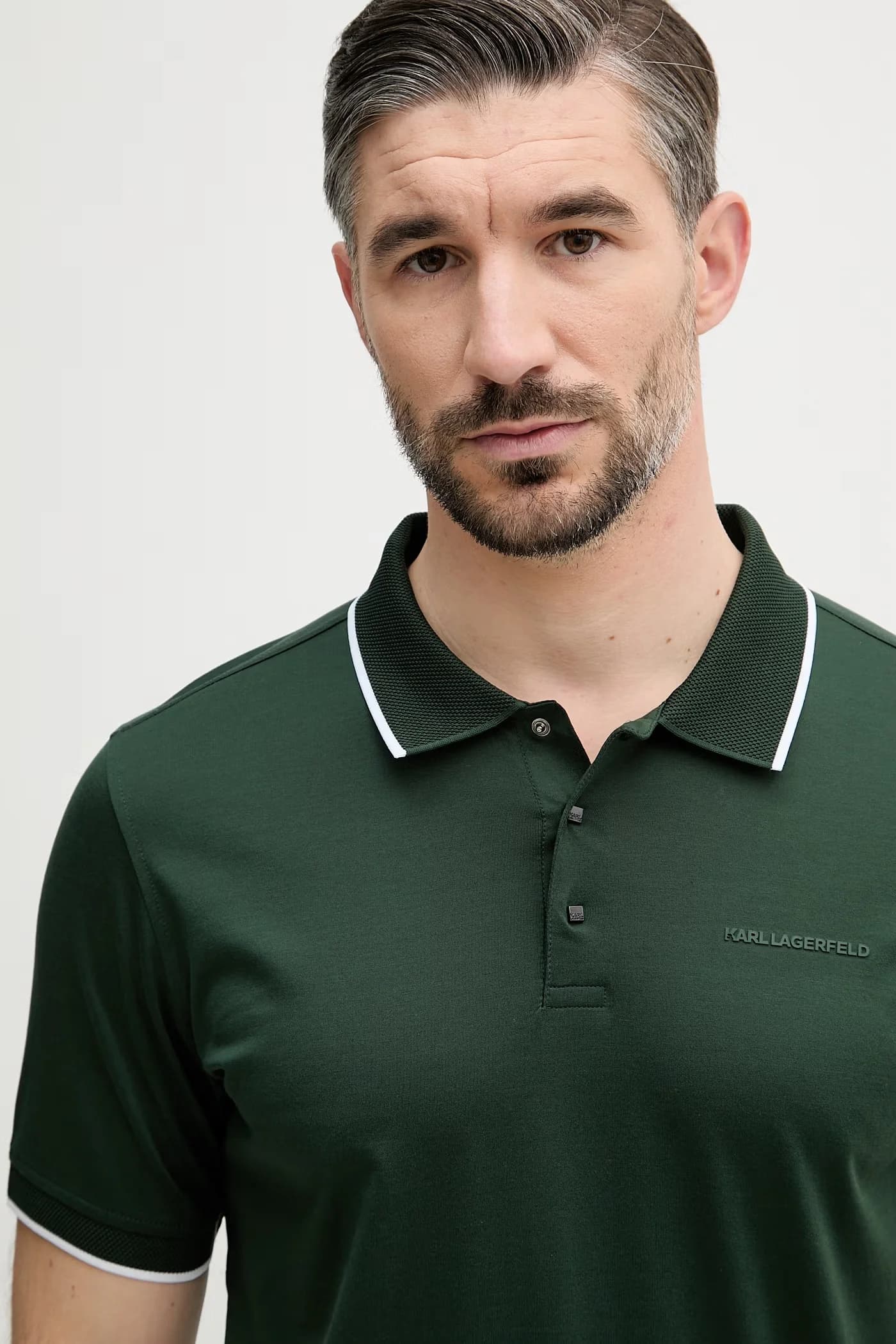 Мужское хлопковое поло - фото 4