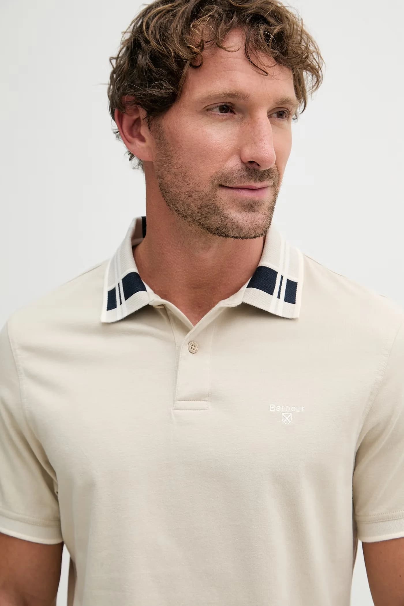 Мужская рубашка-поло Callington из хлопка - фото 4