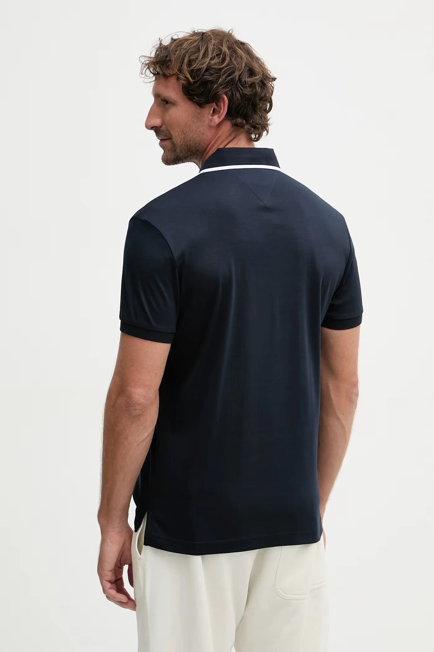 Мужское хлопковое поло - фото 3