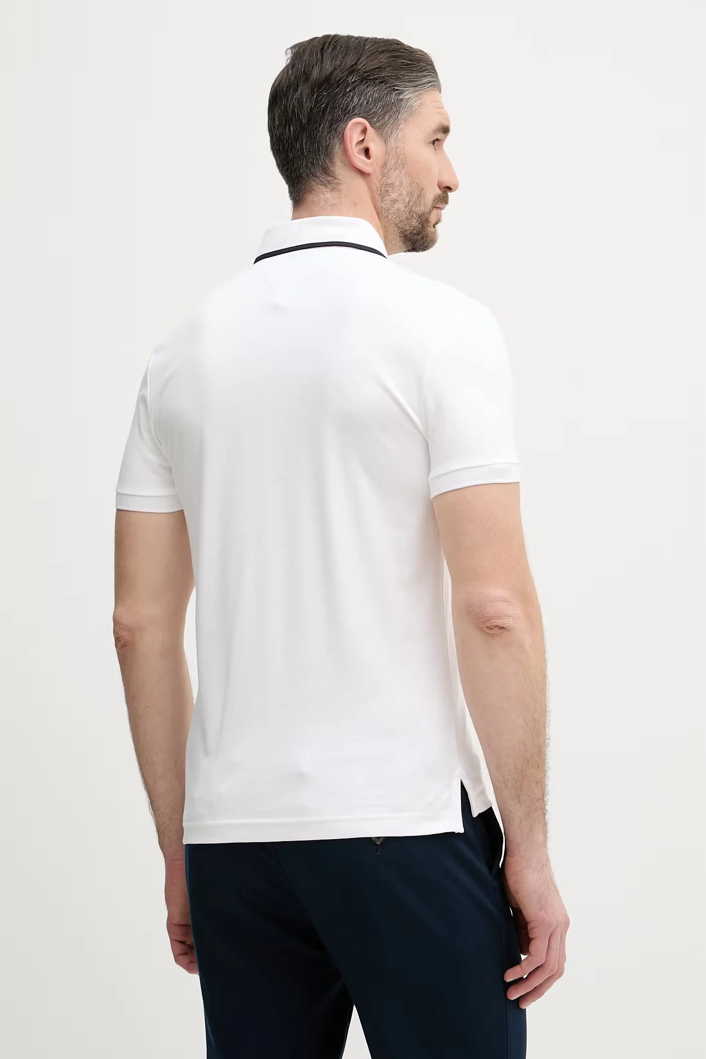 Мужское хлопковое поло - фото 3