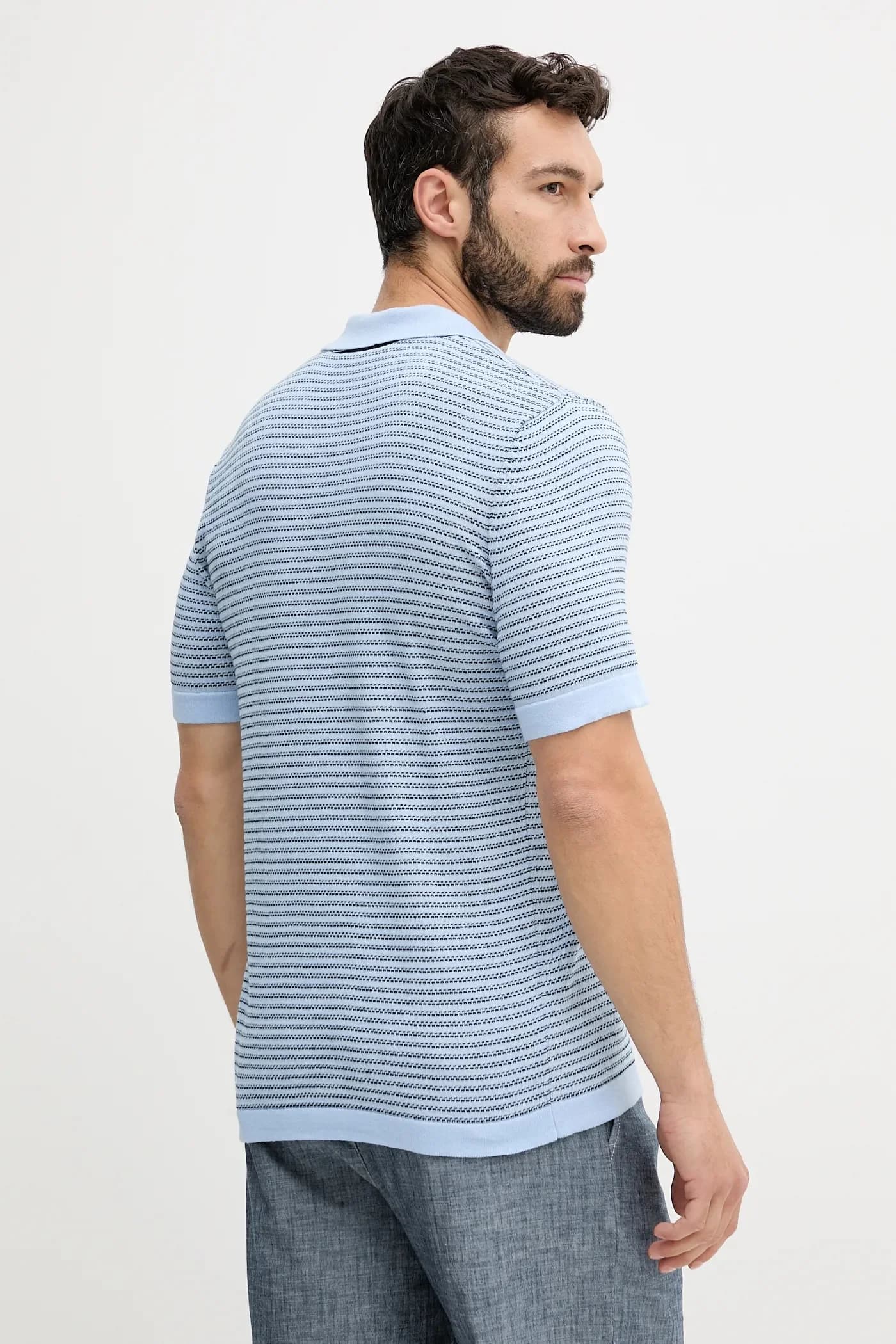 Хлопковое поло - фото 3