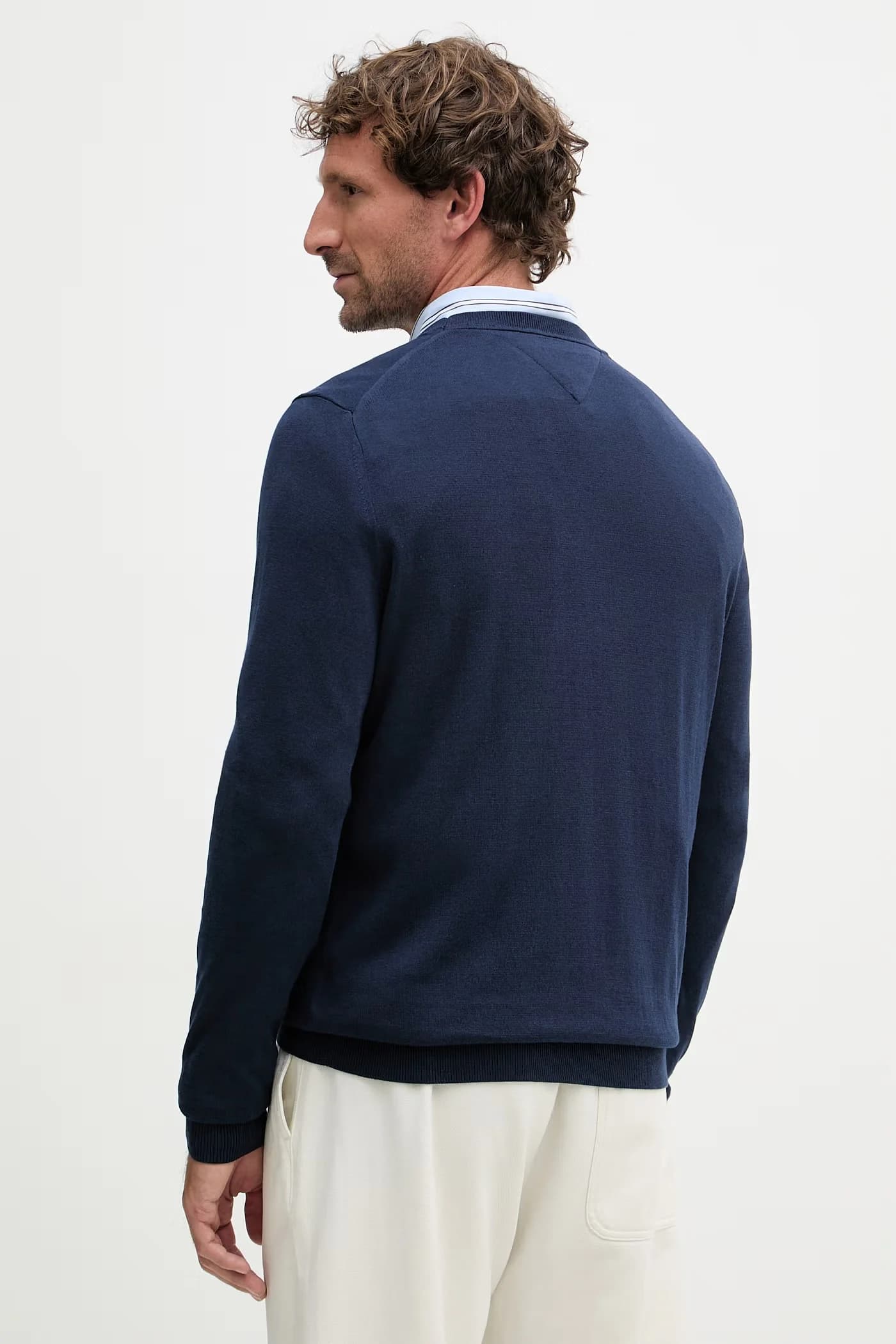 Мужской хлопковый свитер НЬЮ-ЙОРК - фото 3