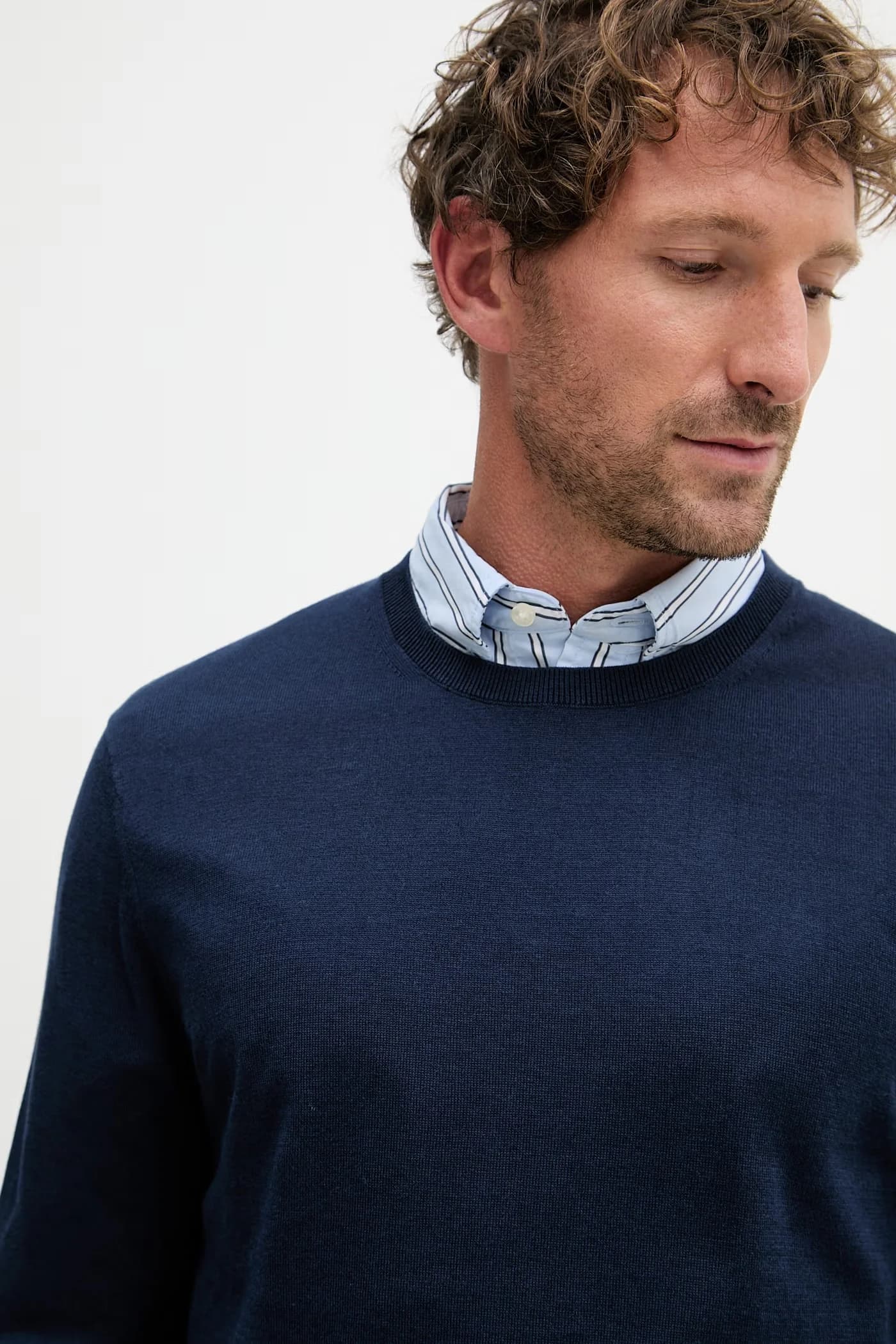 Мужской хлопковый свитер НЬЮ-ЙОРК - фото 4