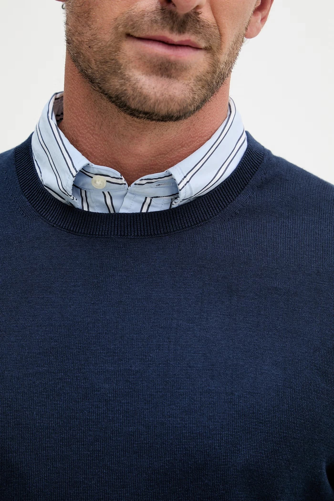 Мужской хлопковый свитер НЬЮ-ЙОРК - фото 5