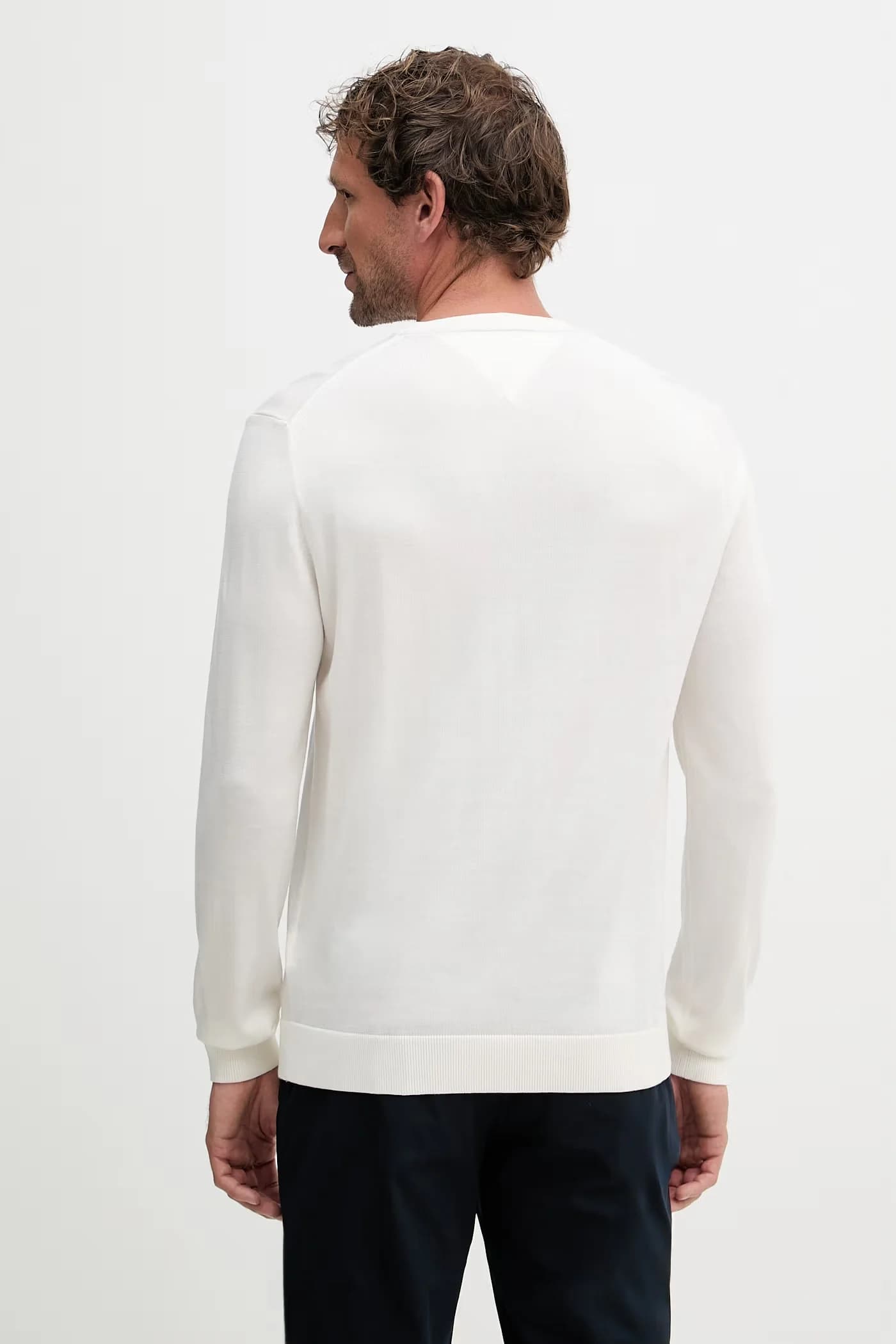 Мужской хлопковый свитер НЬЮ-ЙОРК - фото 3