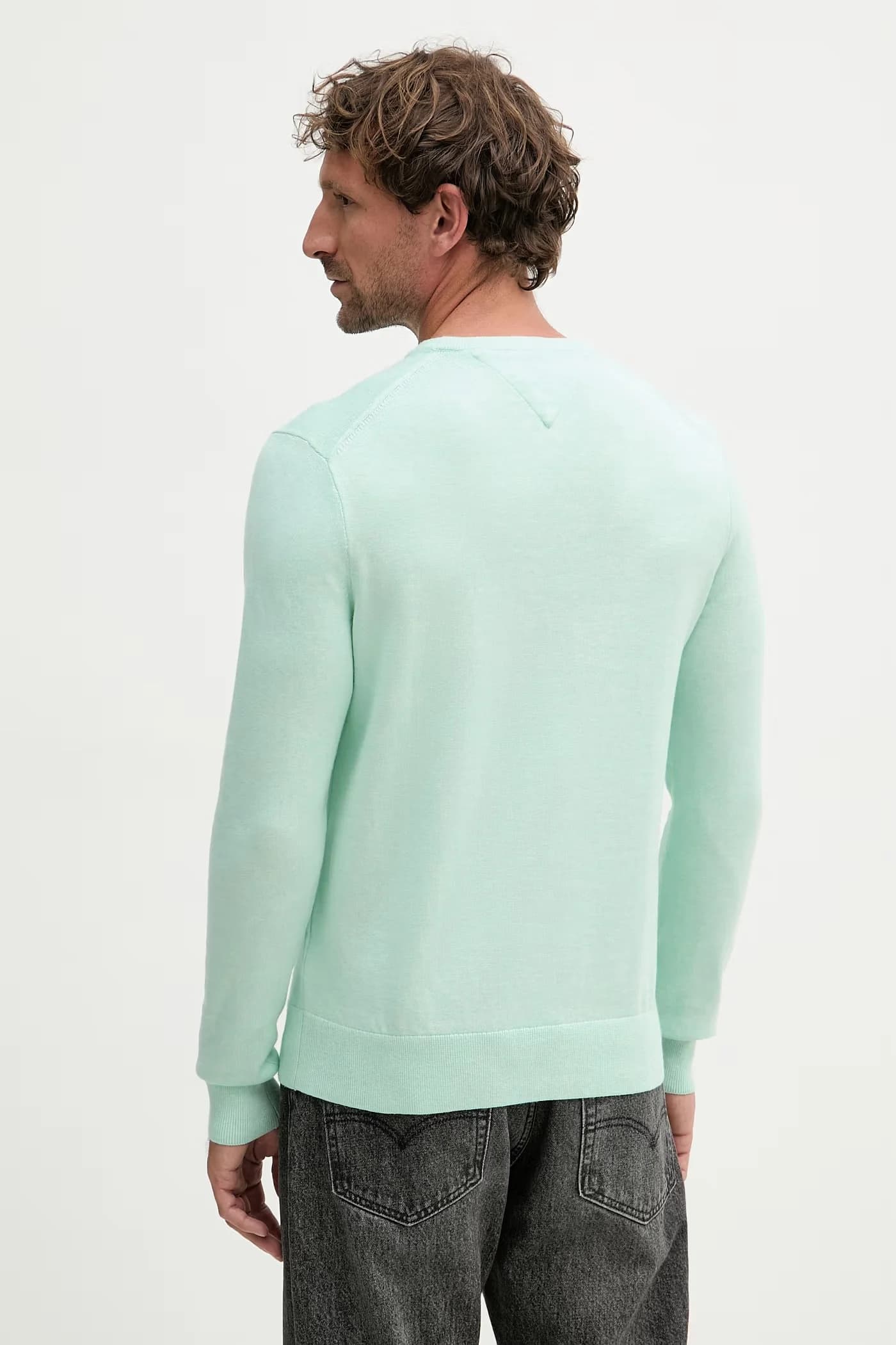 Мужской хлопковый свитер - фото 3