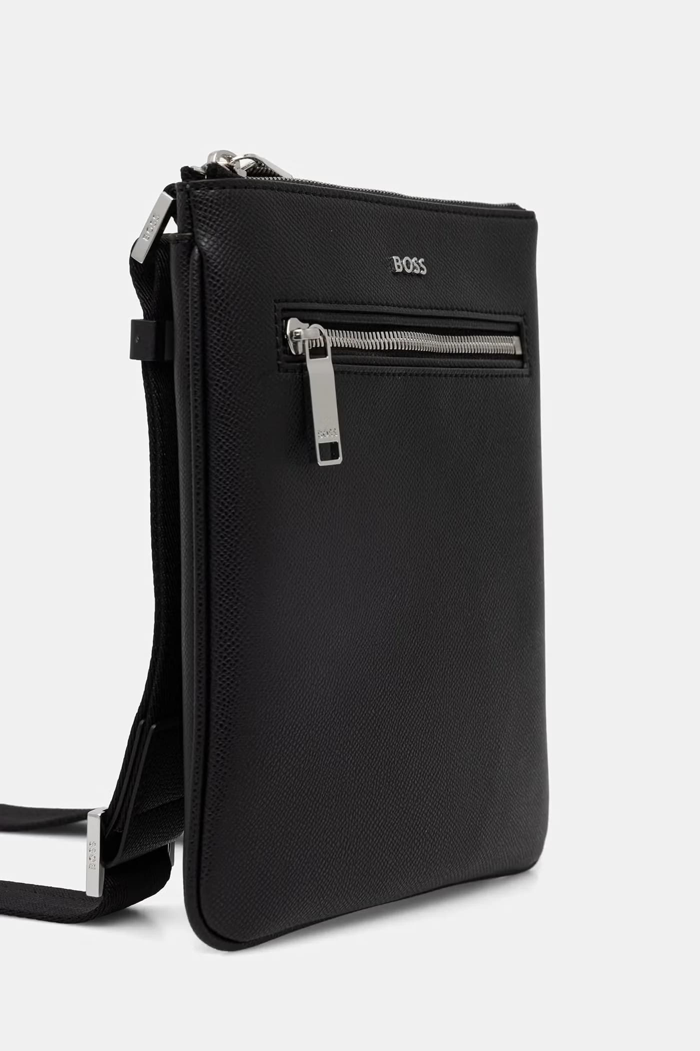 Мужская кожаная сумка через плечо - фото 2