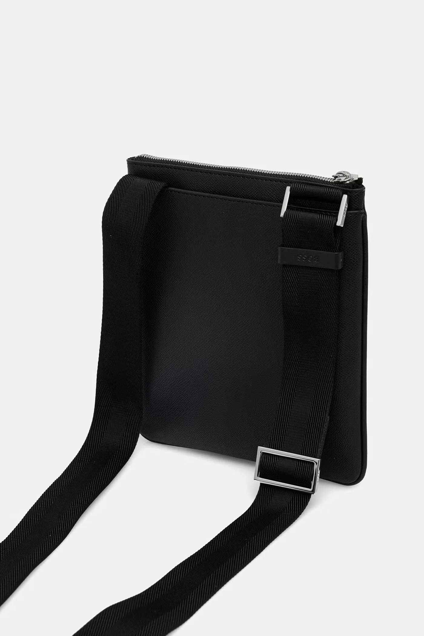 Мужская кожаная сумка через плечо - фото 3