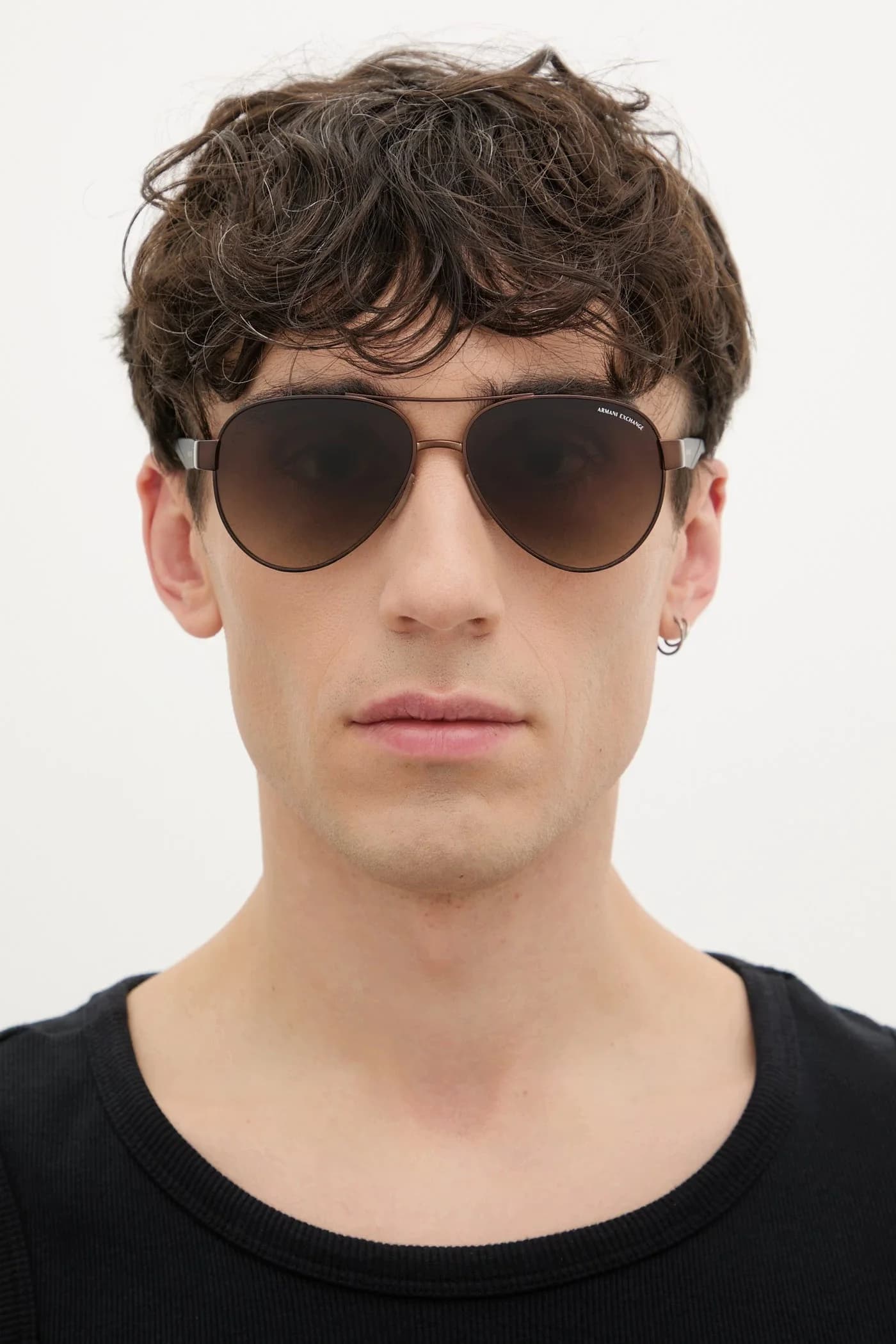 Мужские солнцезащитные очки-авиаторы - фото 2