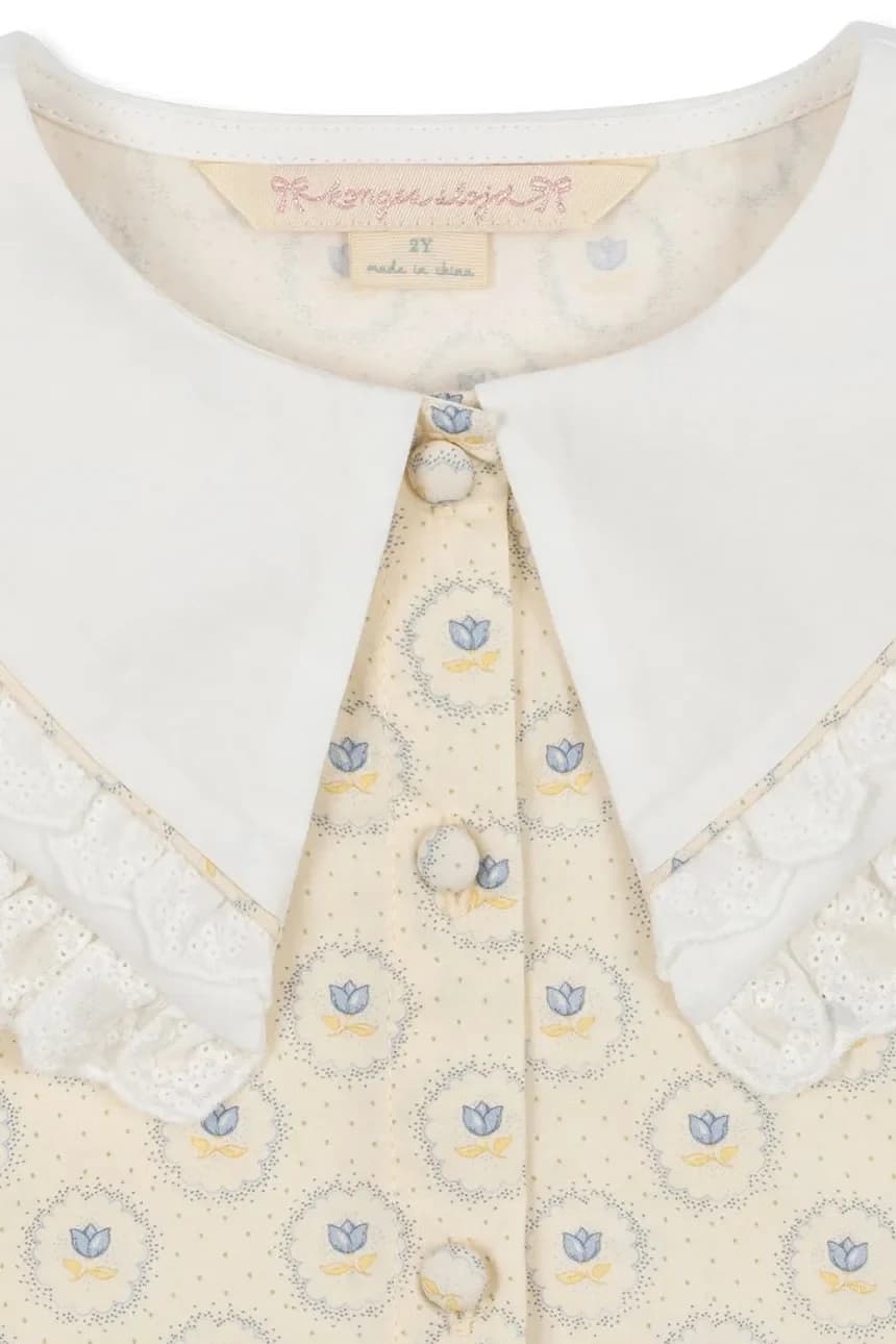 Детская хлопковая блузка COEUR COLLAR SHIRT GOTS - фото 5