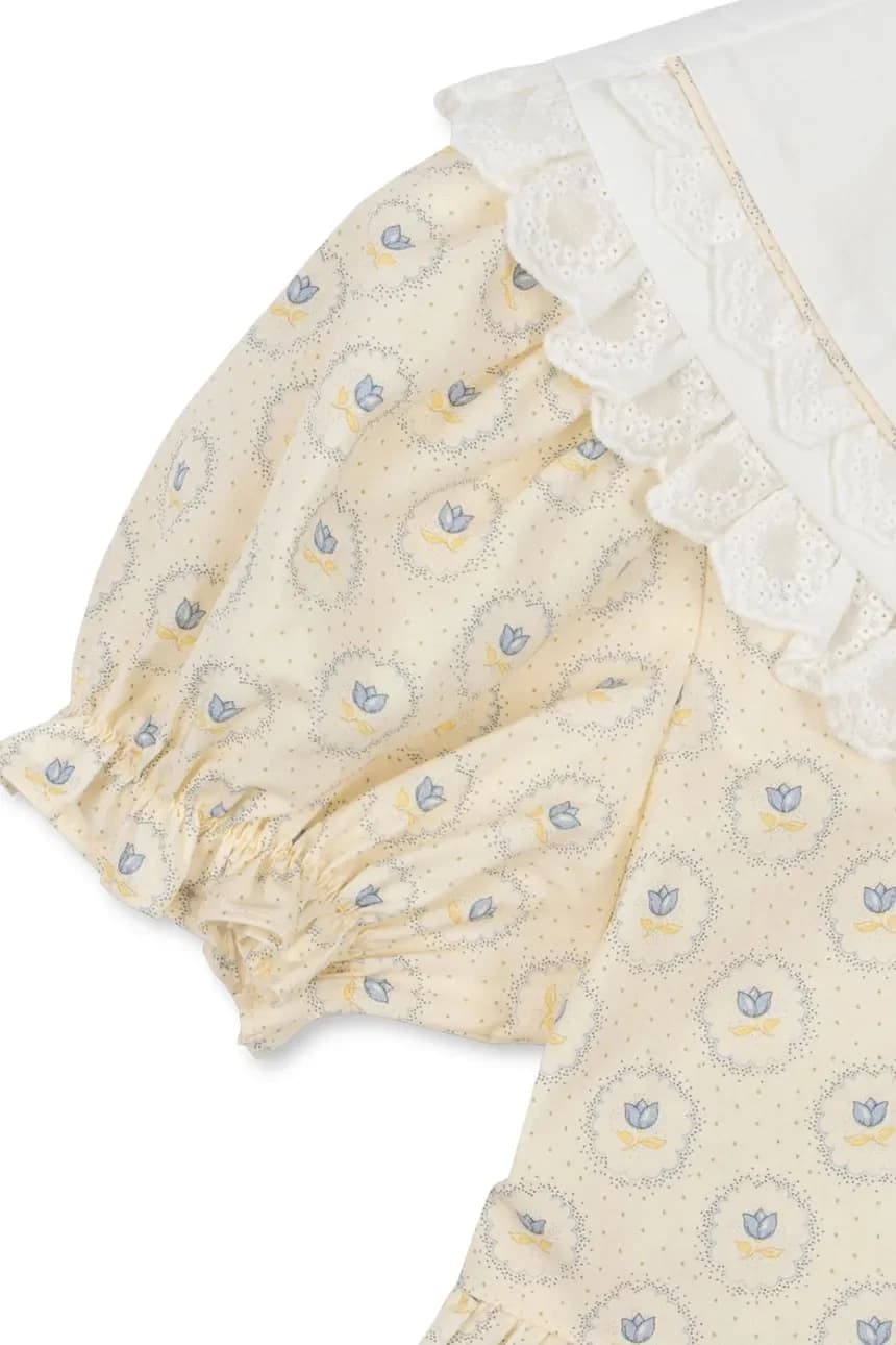 Детская хлопковая блузка COEUR COLLAR SHIRT GOTS - фото 6