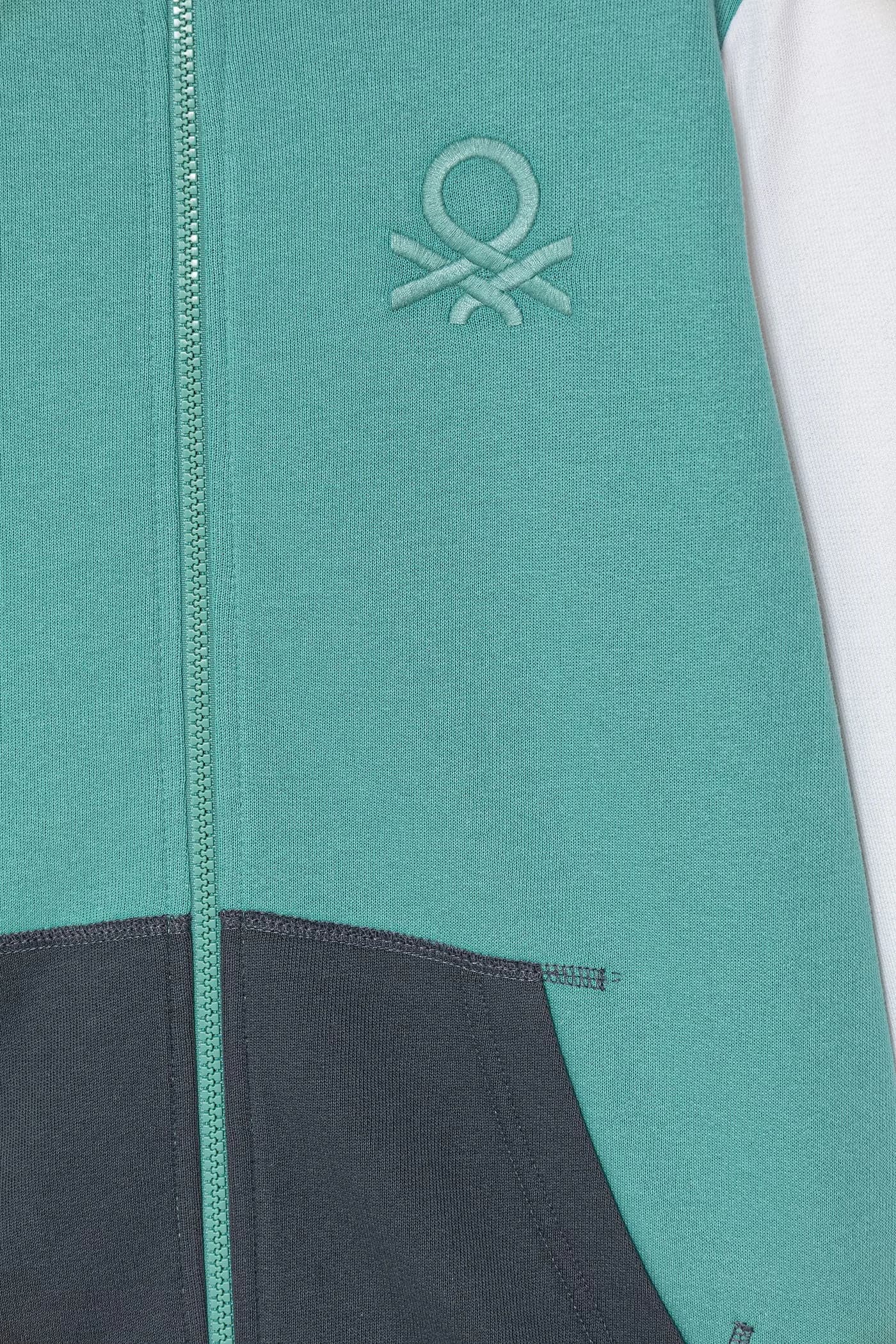 Детская хлопковая толстовка с капюшоном - фото 3