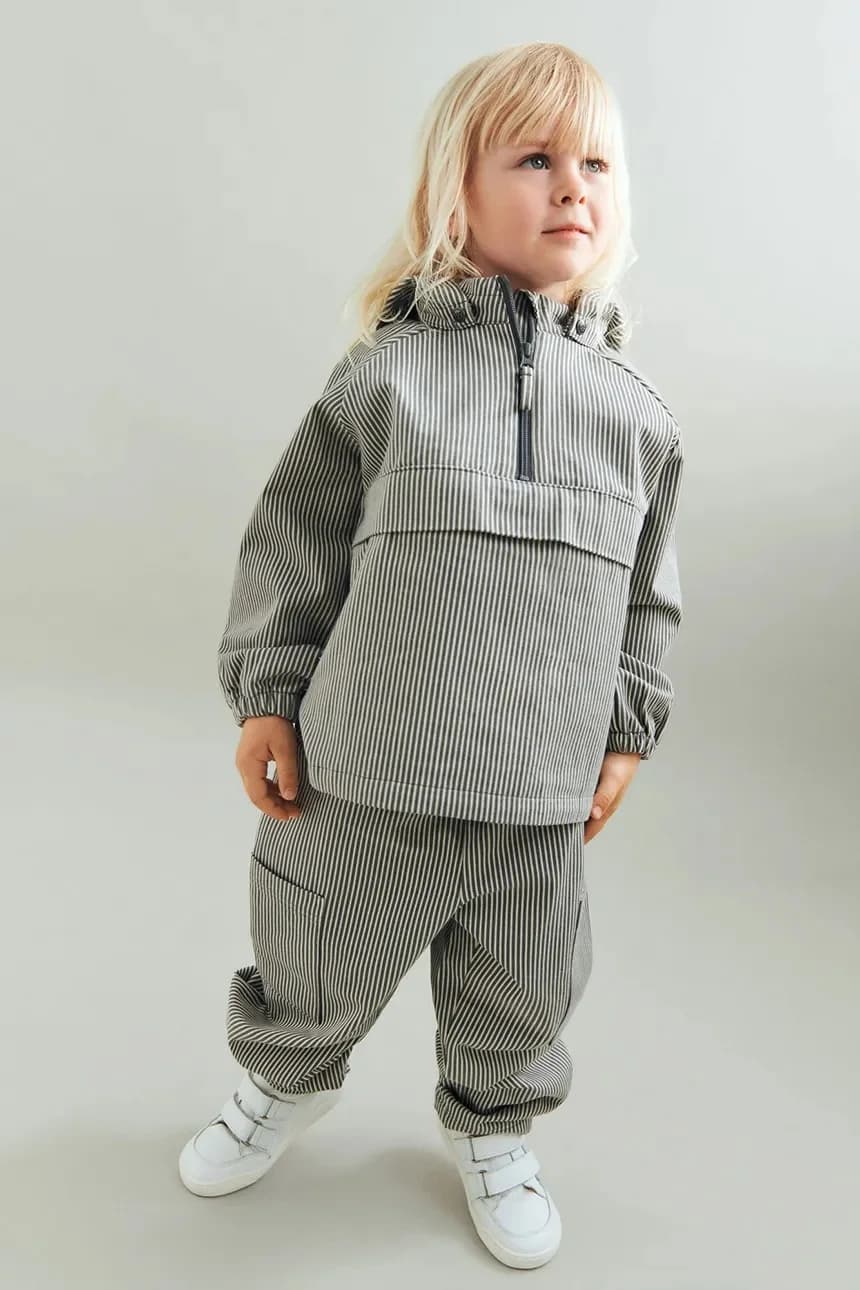 Детский хлопковый анорак