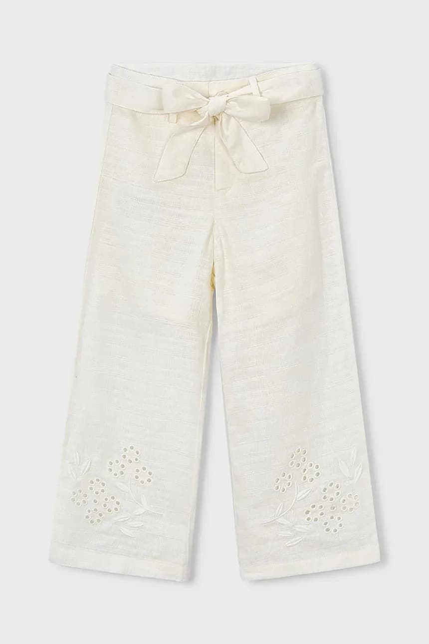 Детские брюки с льном - фото 2