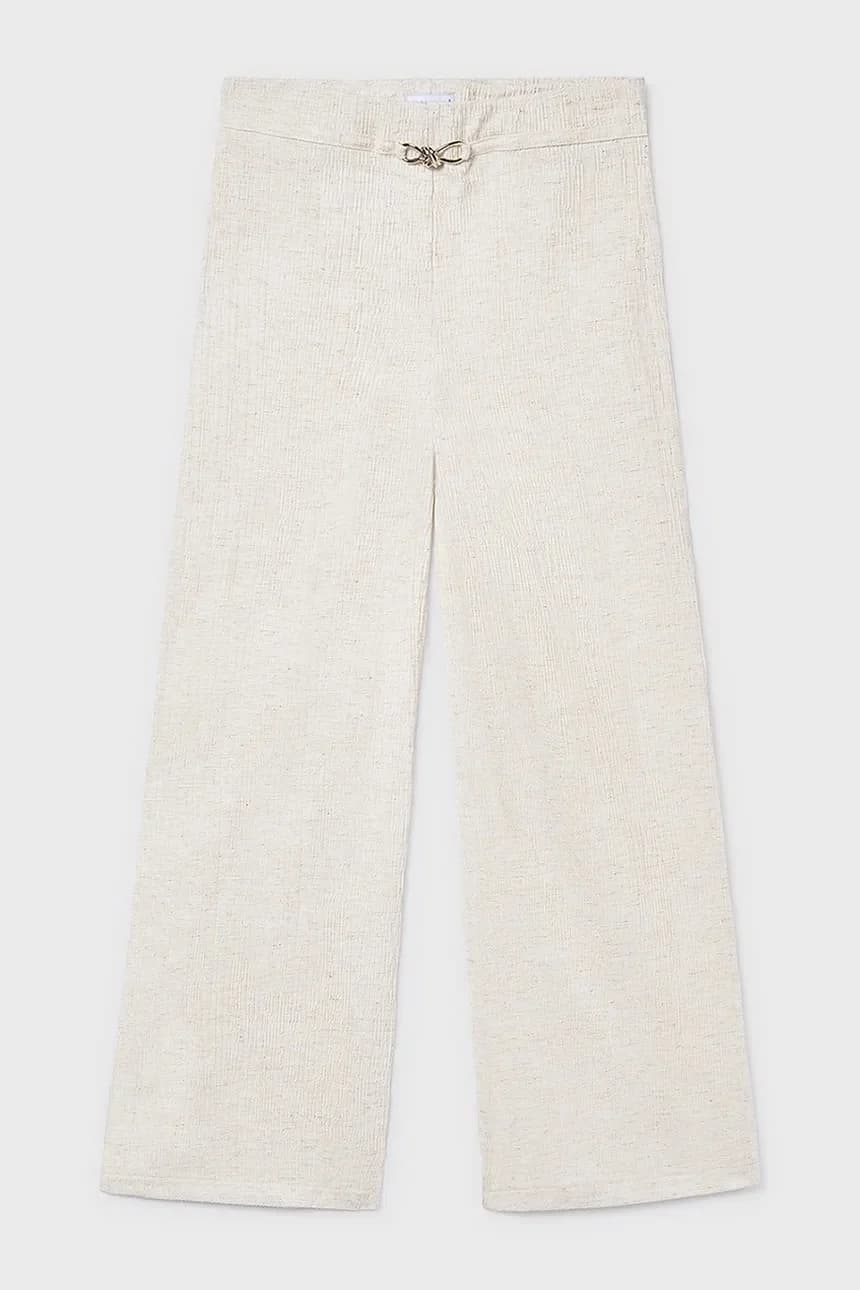 Детские брюки с льном - фото 2
