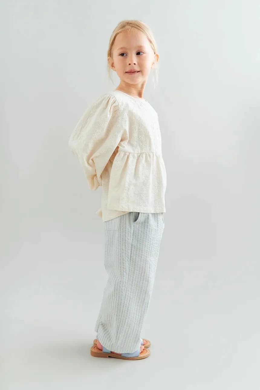 Детские хлопковые брюки