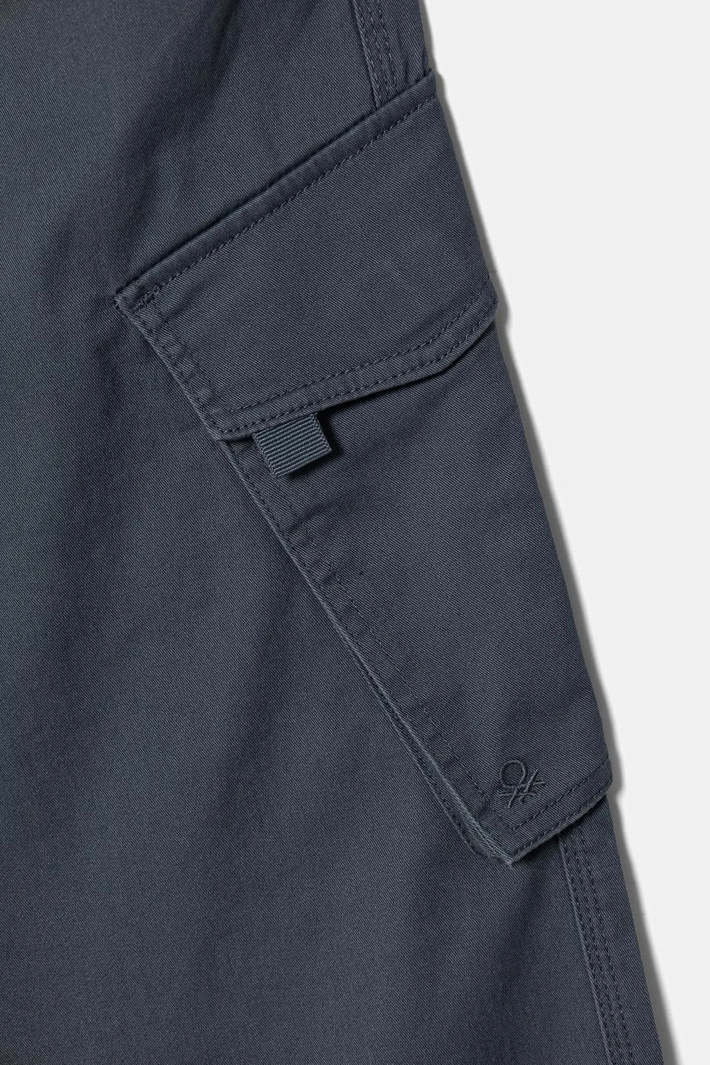 Детские хлопковые брюки с эластаном. - фото 3