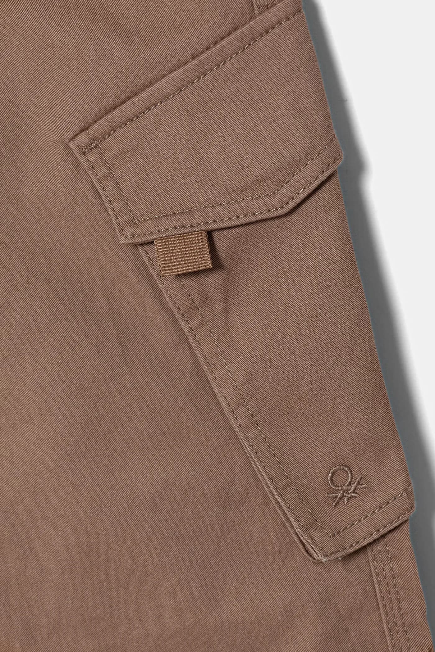 Детские хлопковые брюки с эластаном. - фото 3