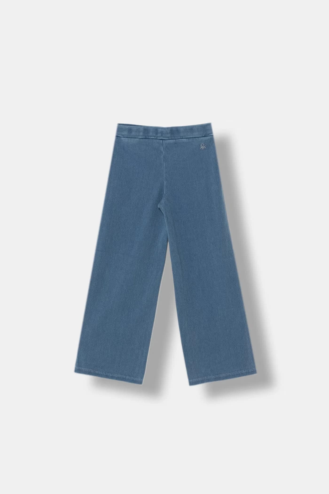 Детские широкие джинсовые брюки - фото 2