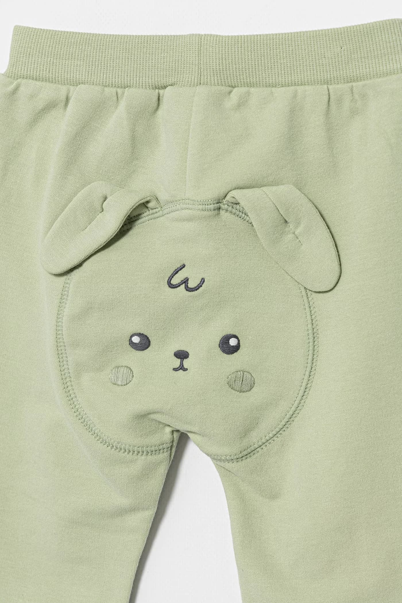 Детские спортивные штаны из хлопка с эластаном - фото 2