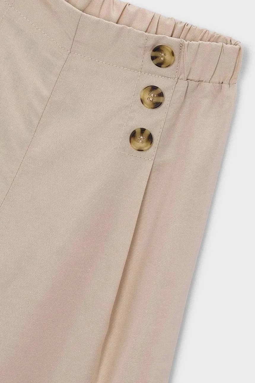 Детские брюки из смесового льна - фото 3