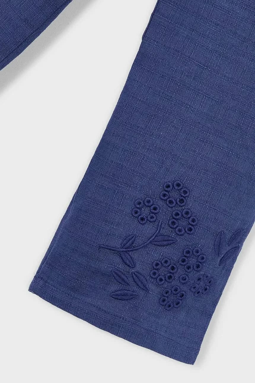 Детские брюки с льном - фото 3