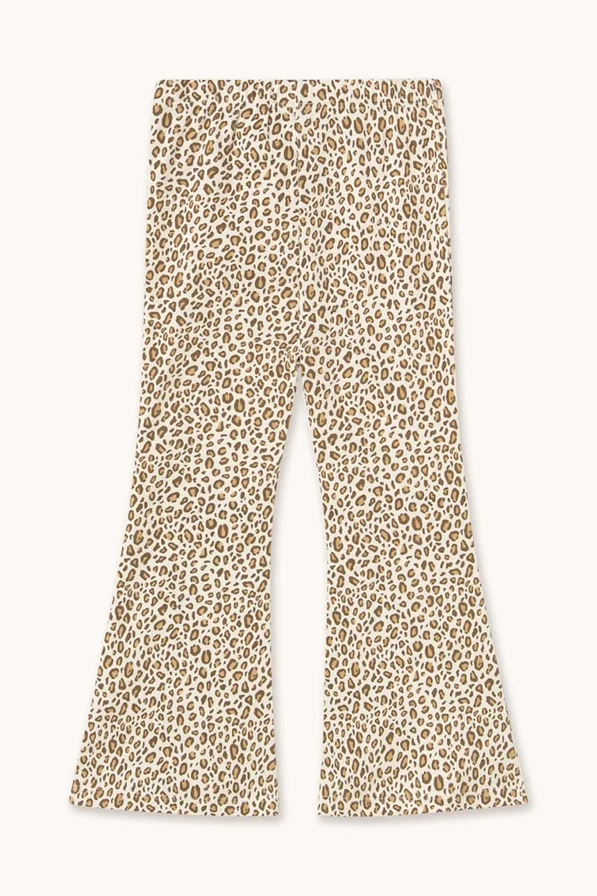 ANIMAL PRINT RIB PANT детские брюки - фото 2