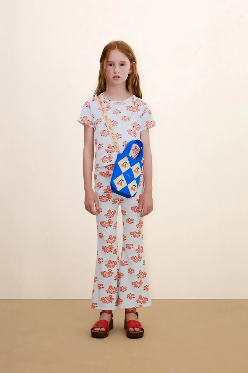 Детские брюки BLOSSOMS RIB PANT