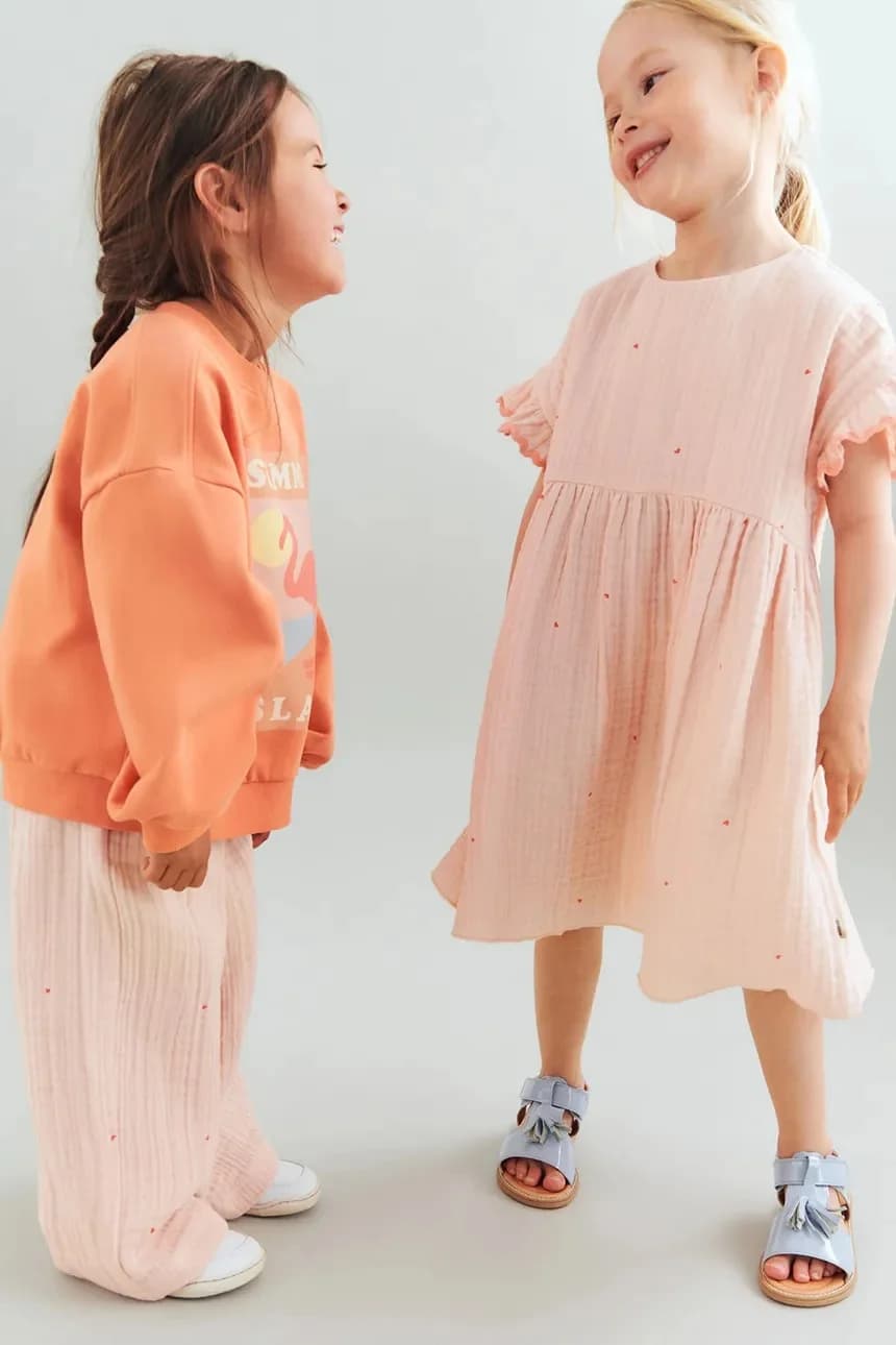 Детские хлопковые брюки - фото 5