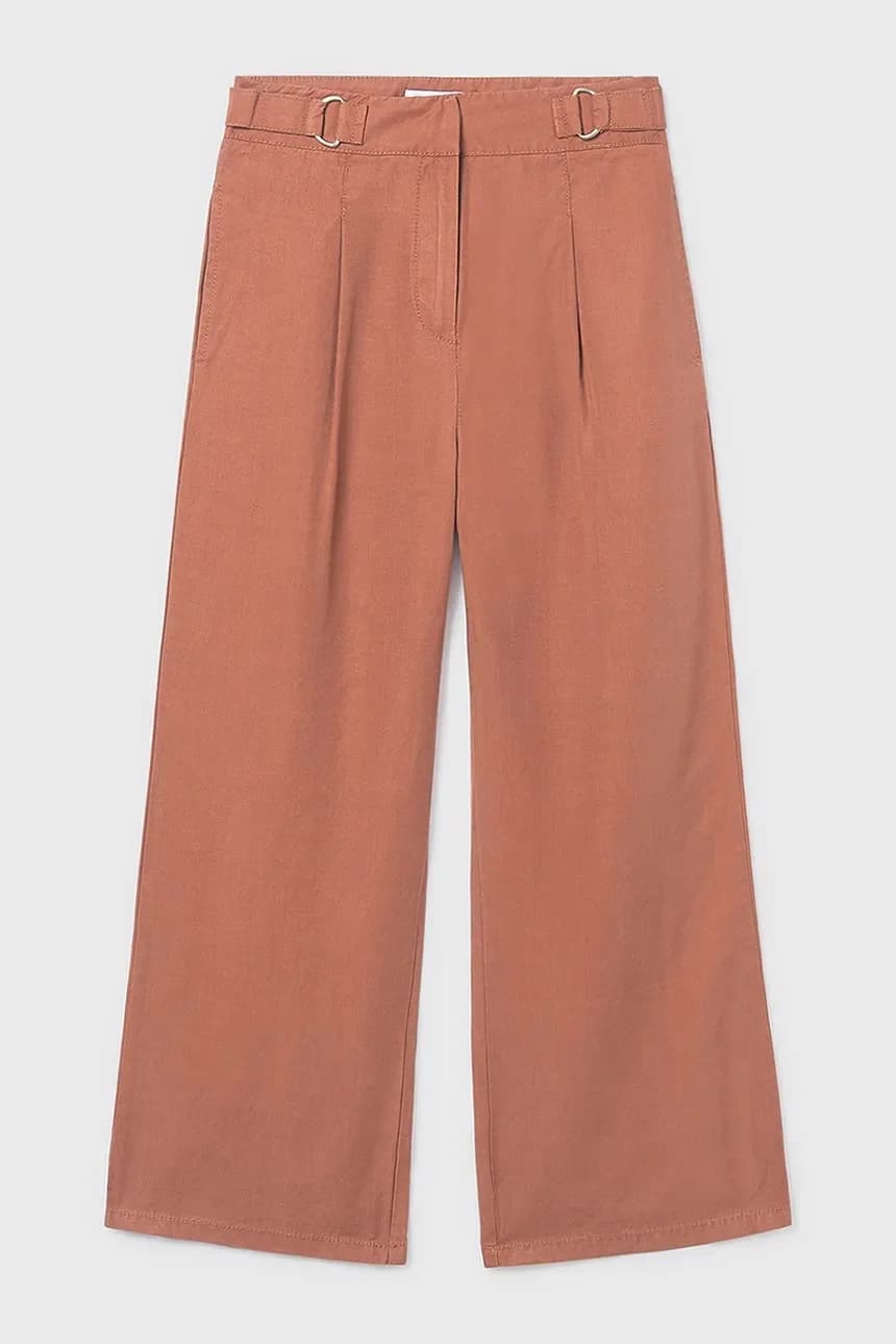 Детские брюки с льном - фото 2