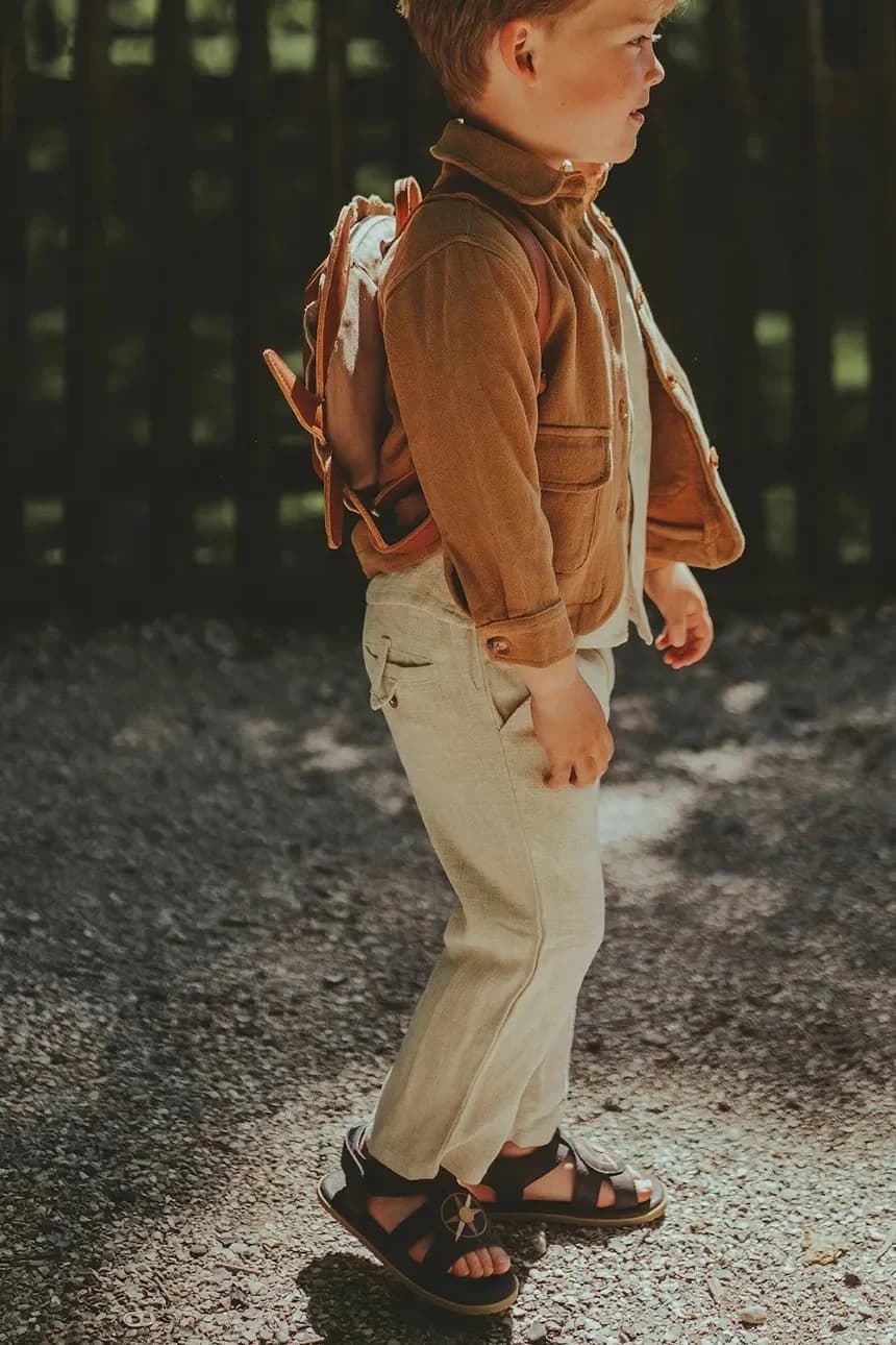 Детские брюки Dado Trousers из смесового льна