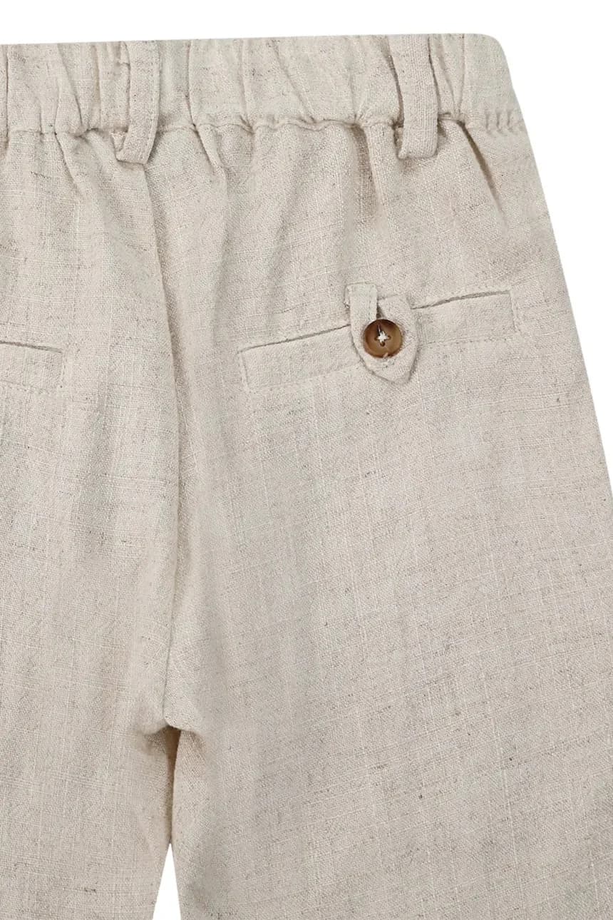 Детские брюки Dado Trousers из смесового льна - фото 4