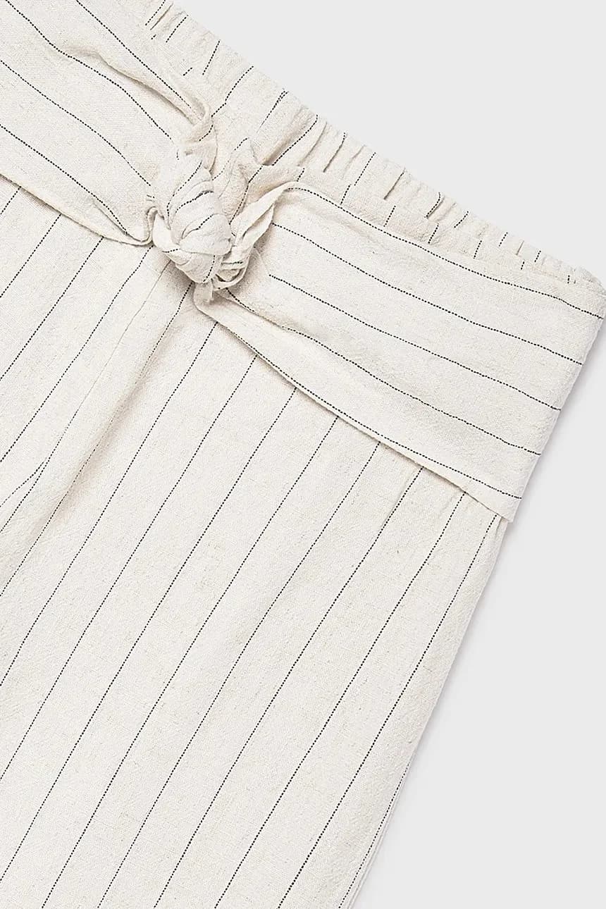 Детские брюки из смесового льна - фото 4