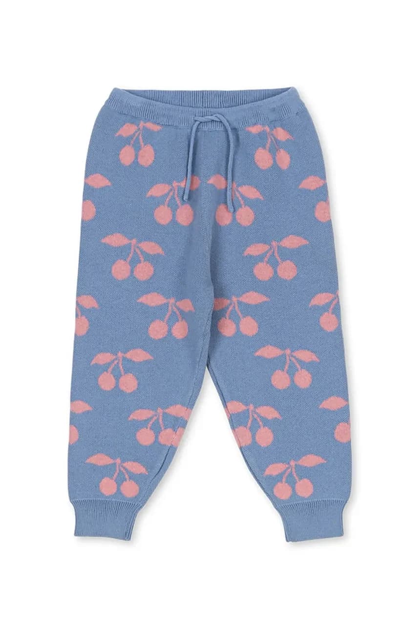 Детские хлопковые брюки LAPIS KNIT PANTS GOTS