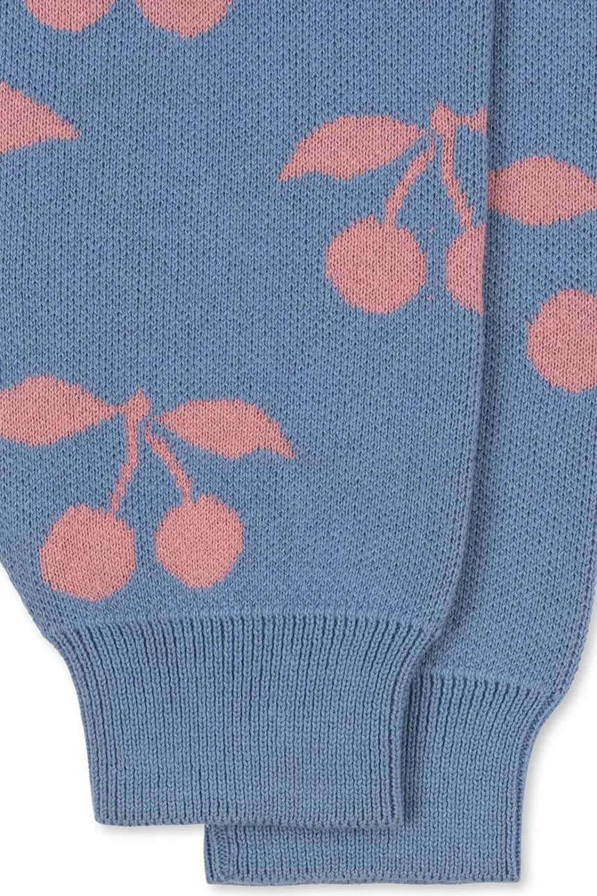 Детские хлопковые брюки LAPIS KNIT PANTS GOTS - фото 4